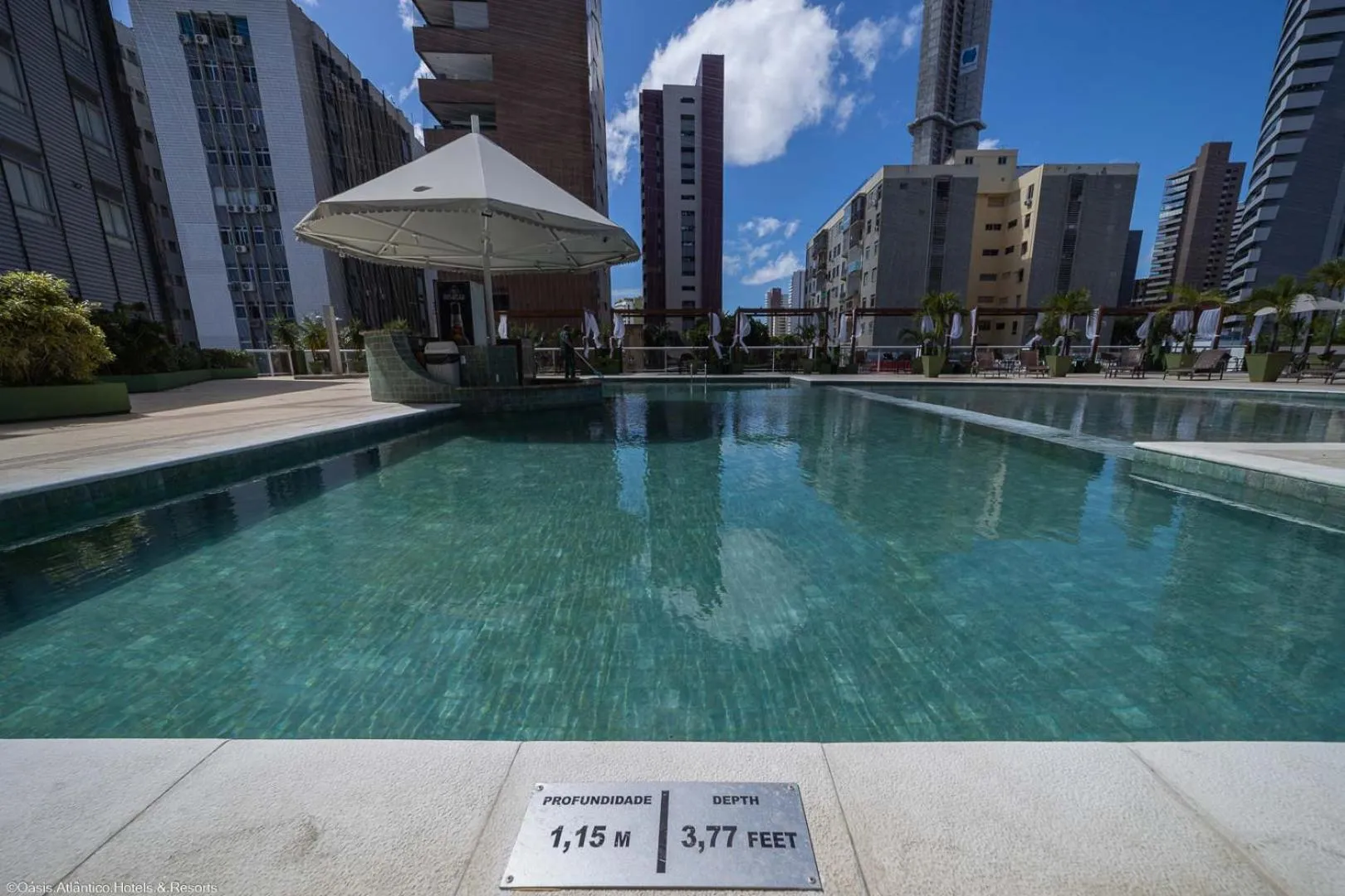 Swimming pool in Oasis Imperial & Fortaleza