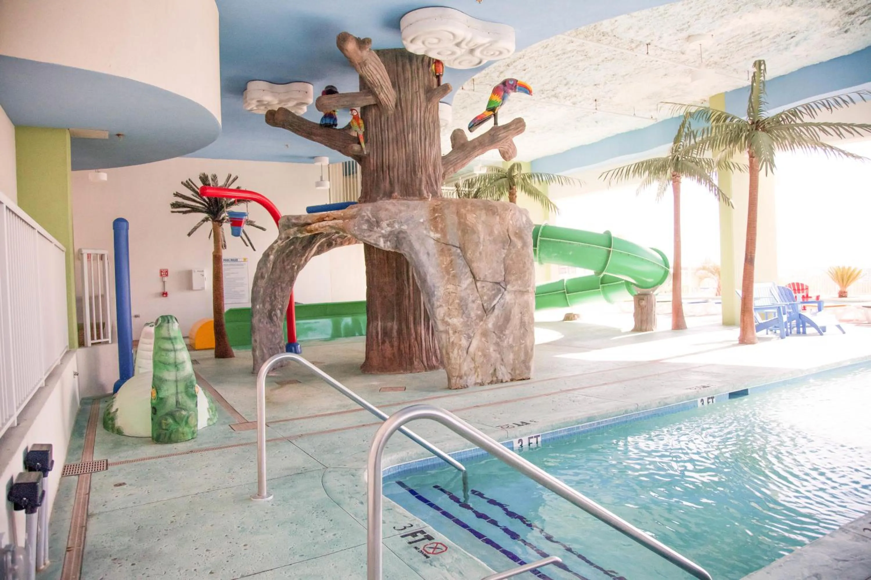 Swimming pool in Towers at North Myrtle Beach