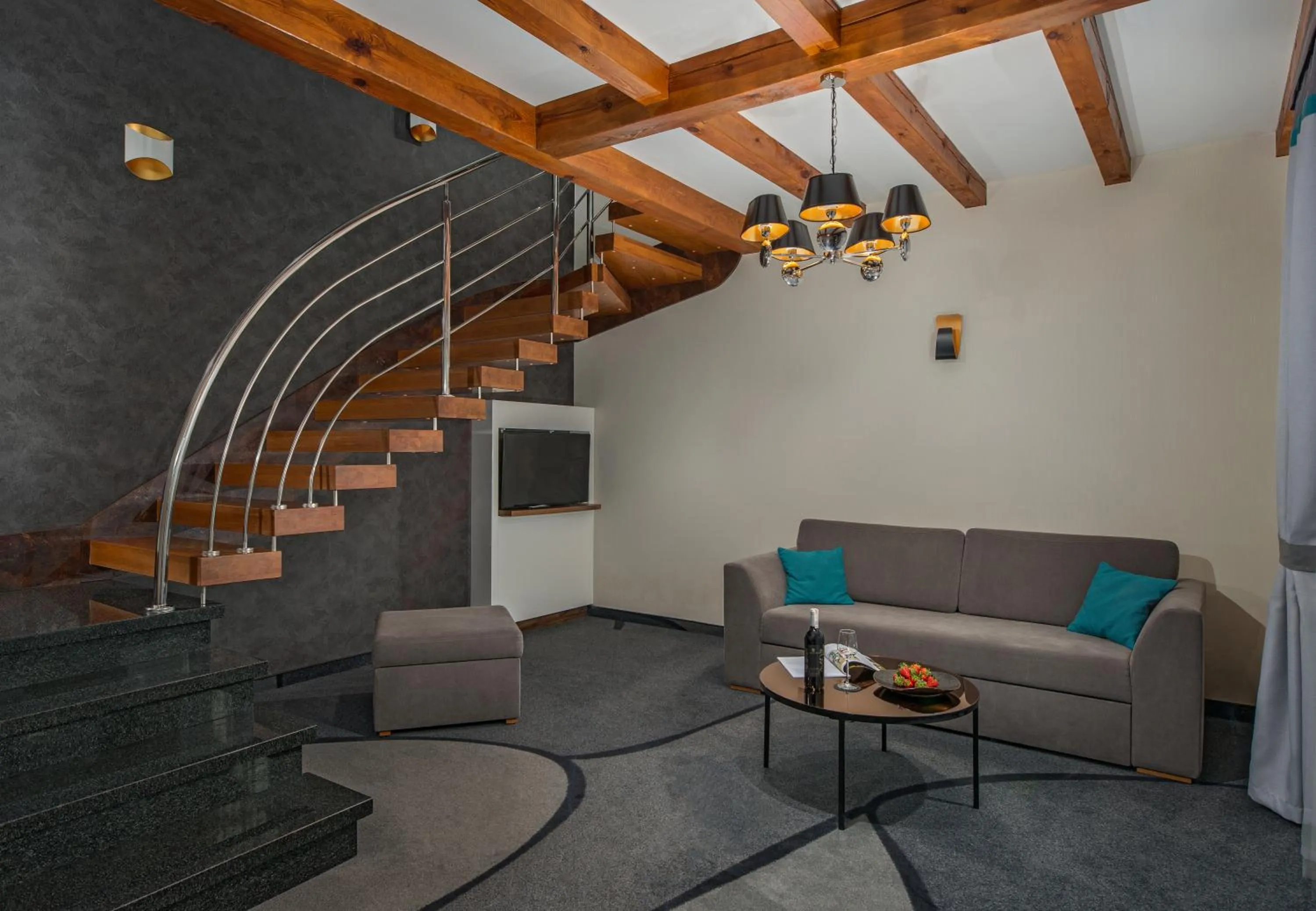 Seating area in Hotel & Restauracja Gniecki