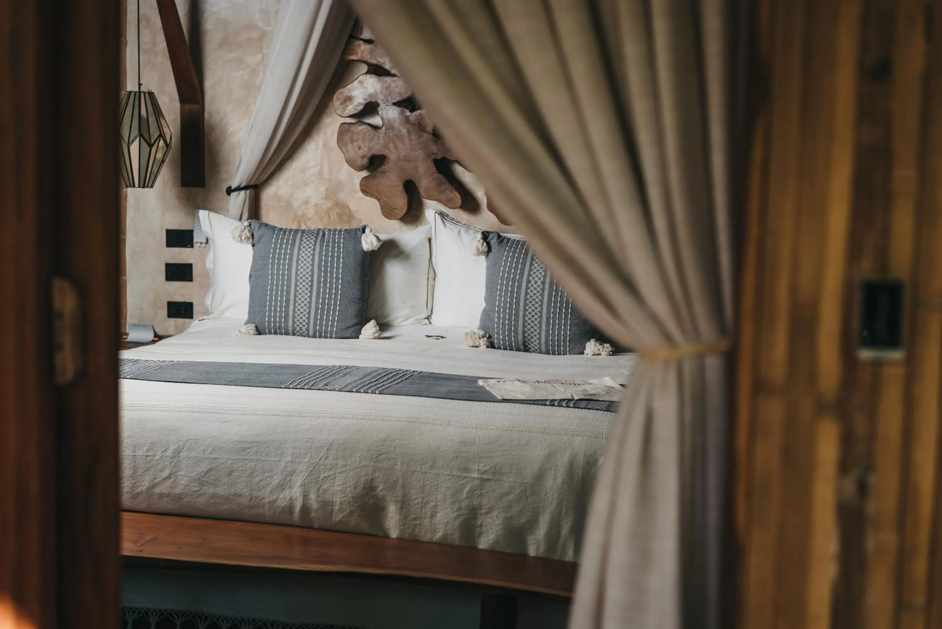 Bed in Kokoro Mio Hotel & Wellnes