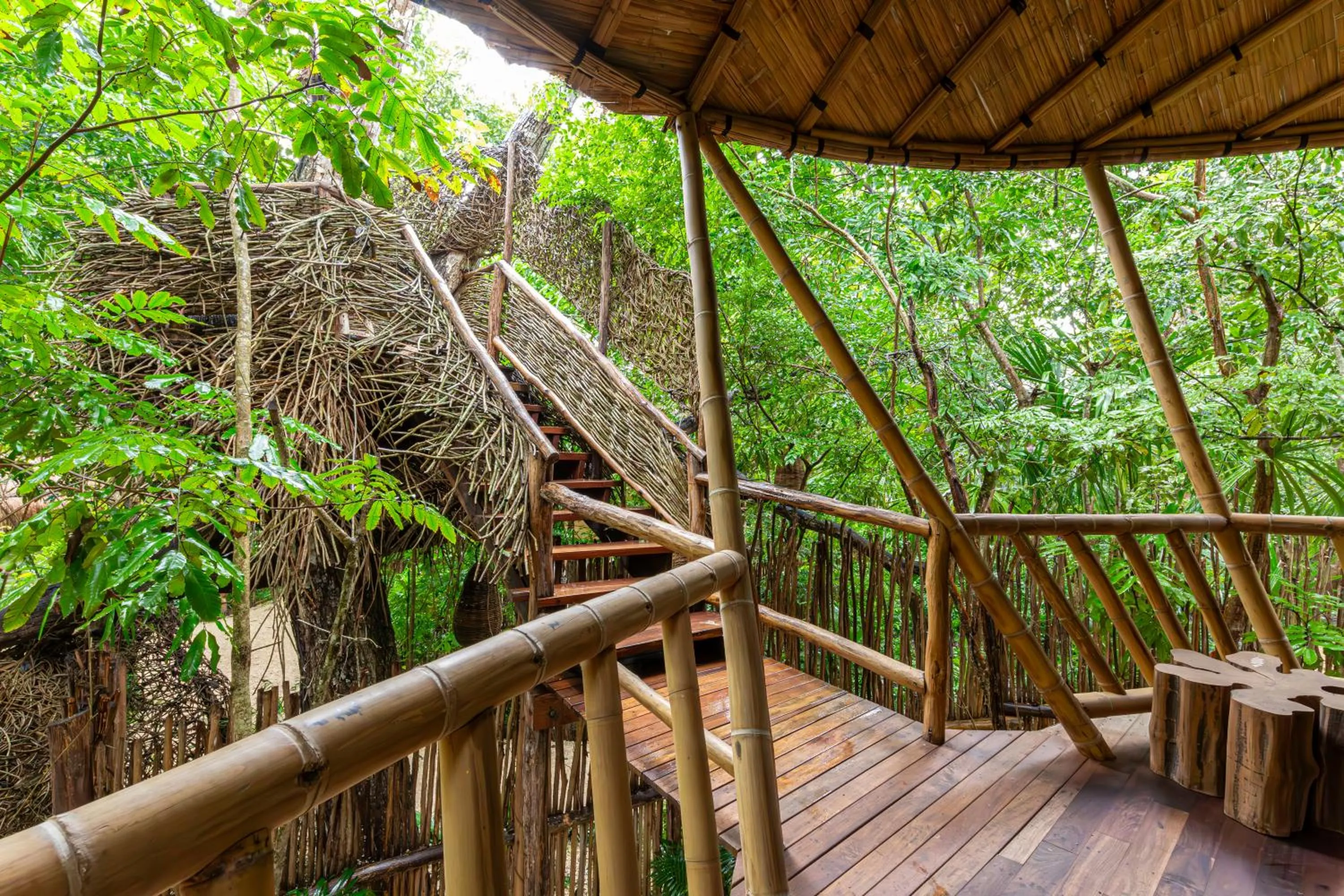 Garden view in Kokoro Mio Hotel & Wellnes