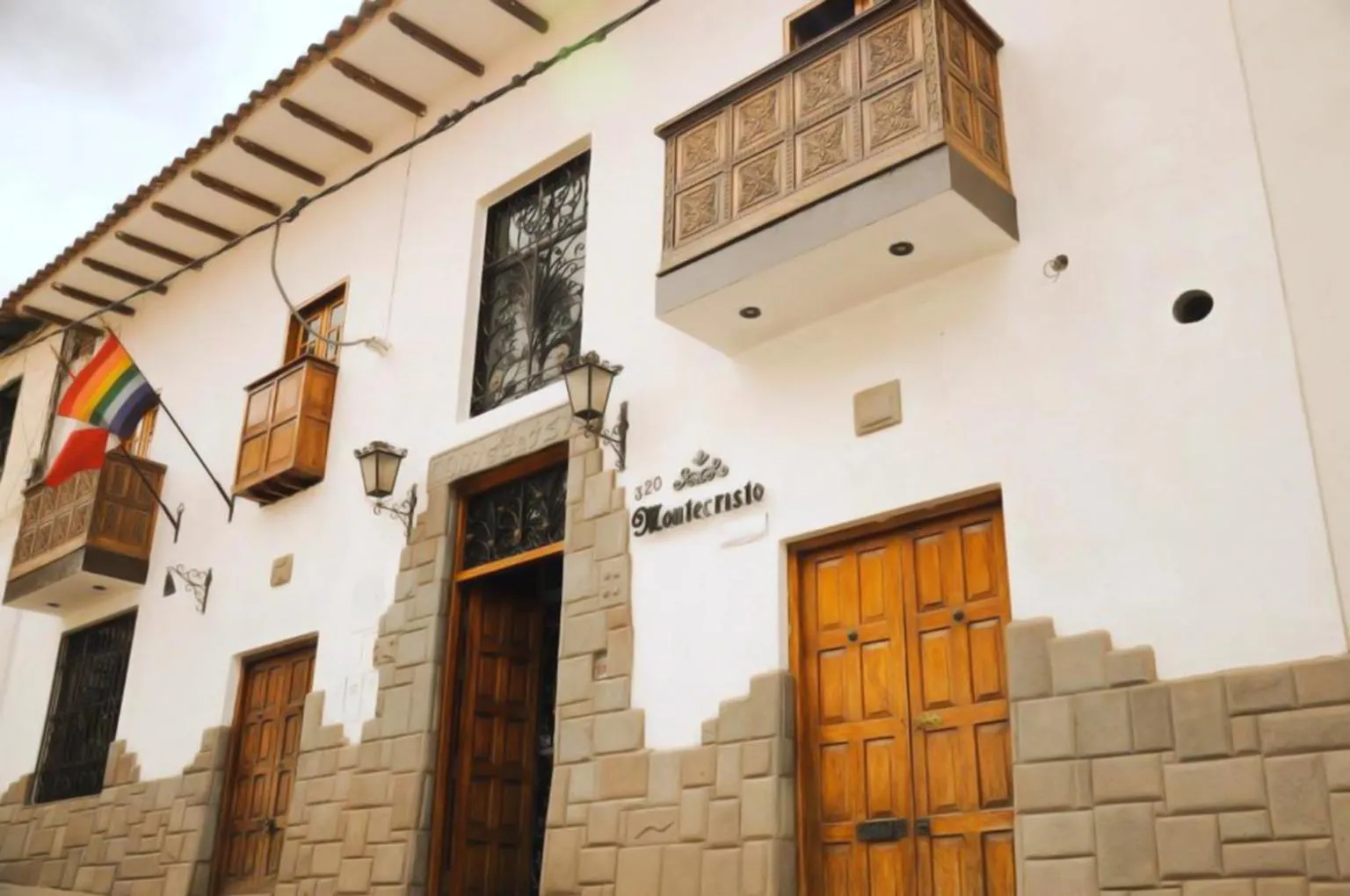 Property building in Hotel Montecristo Cusco