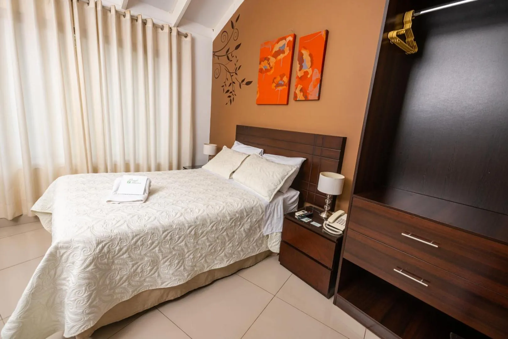 Bed in Posada Blanca Hotel Boutique