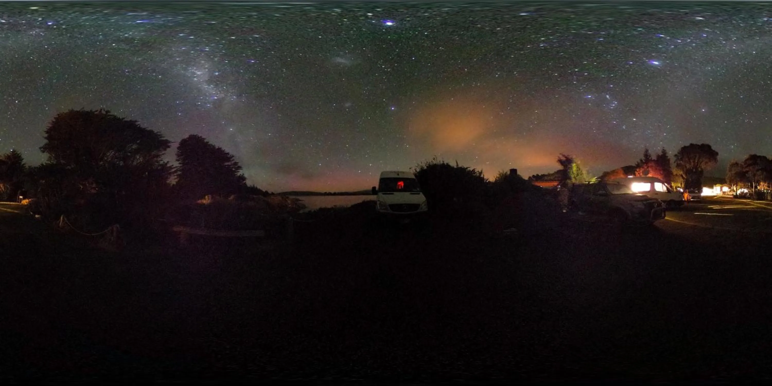 Night in Catlins Newhaven Holiday Park