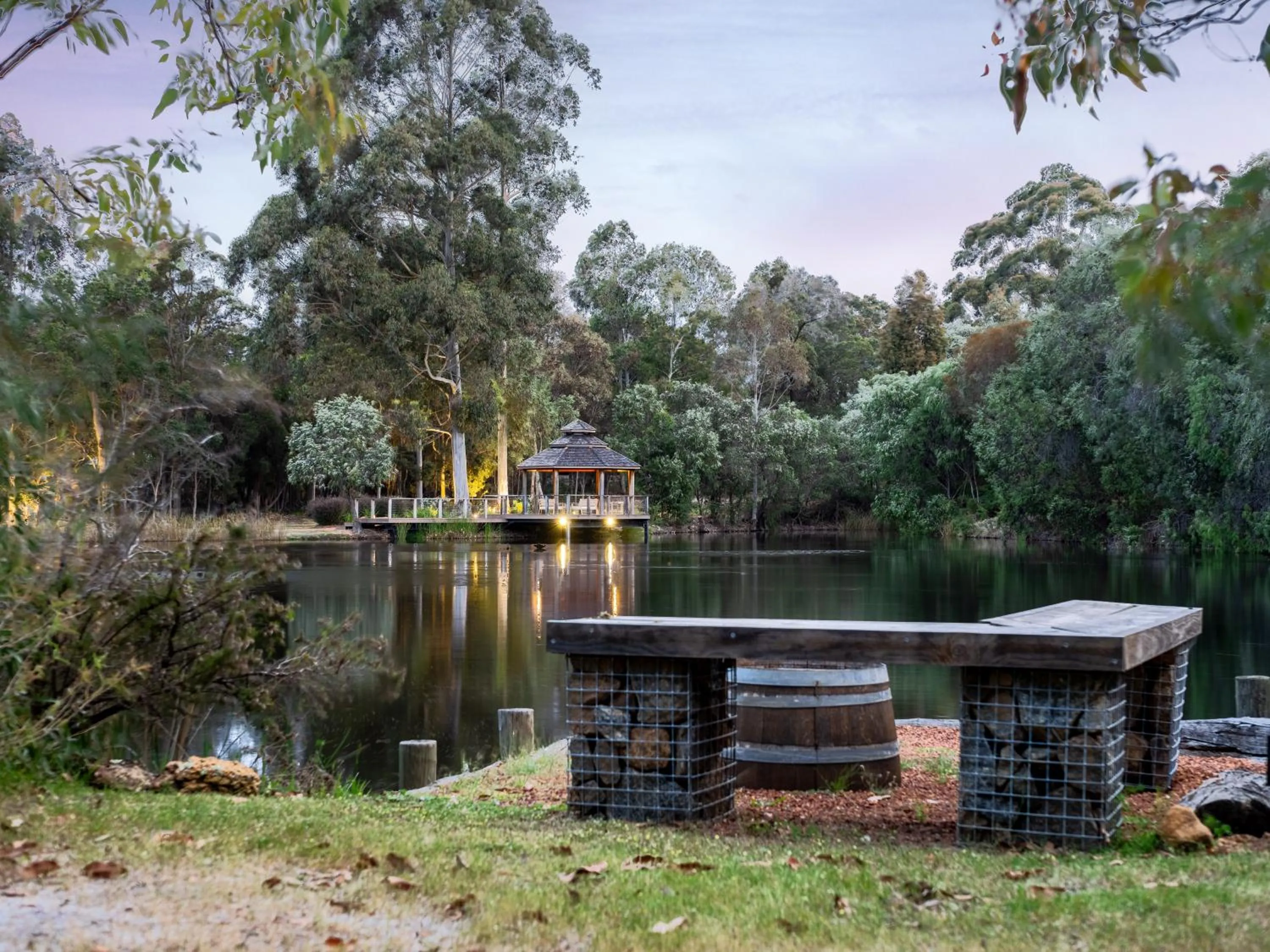 Garden in Forest Rise Chalets and Lodge