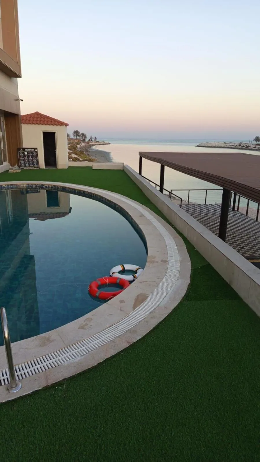 Swimming pool in Mora Hotel