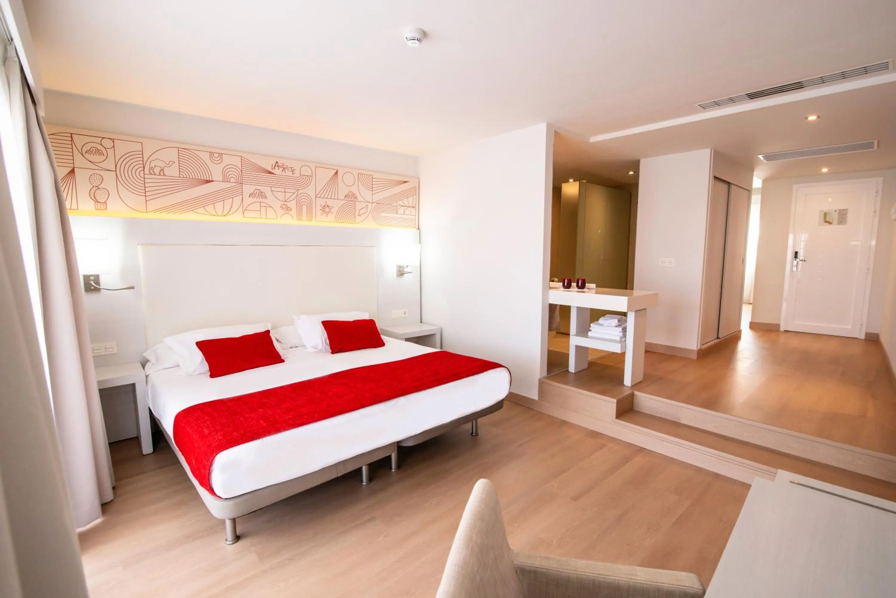 Property building, Bed in Aequora Lanzarote Suites