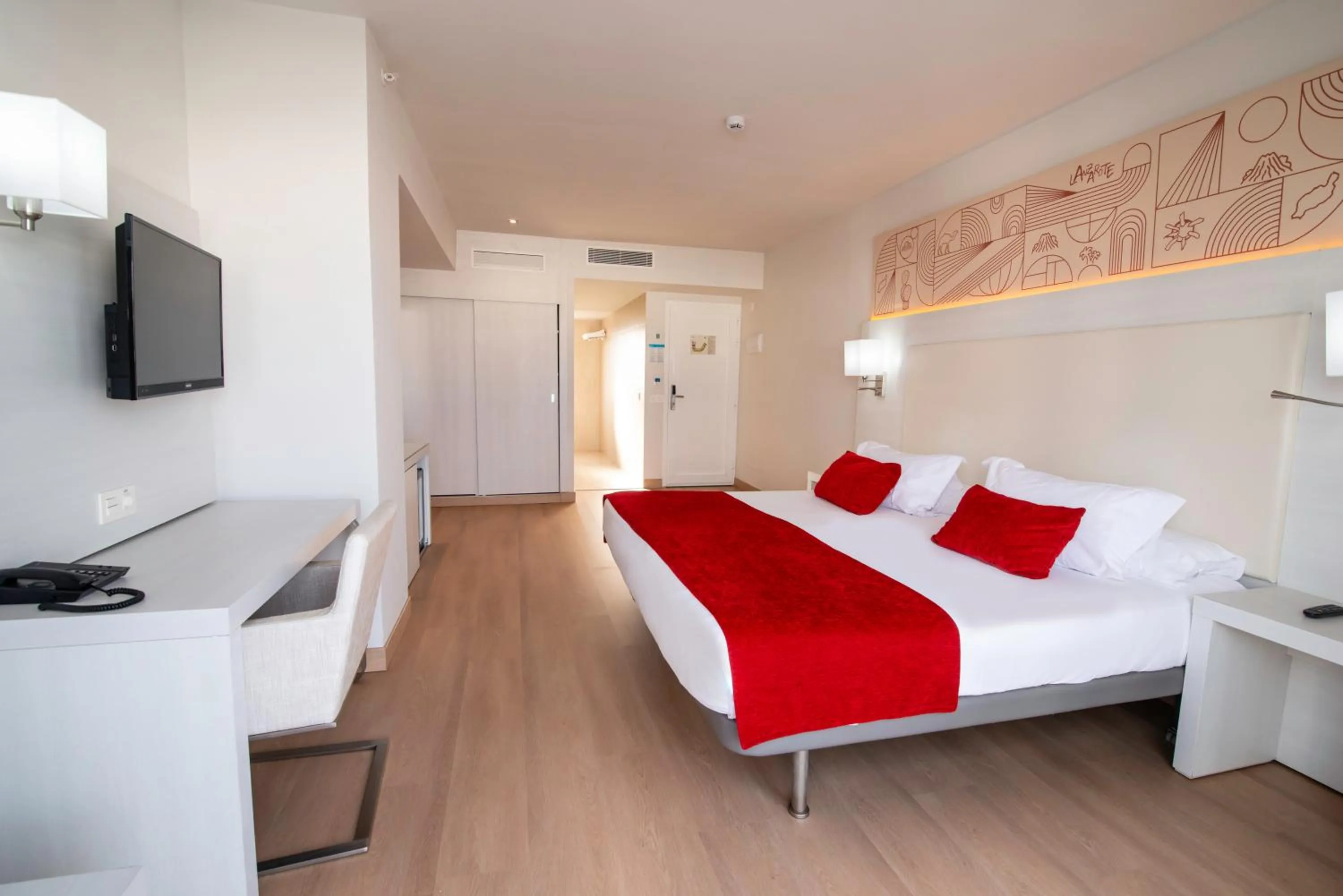 Bed in Aequora Lanzarote Suites