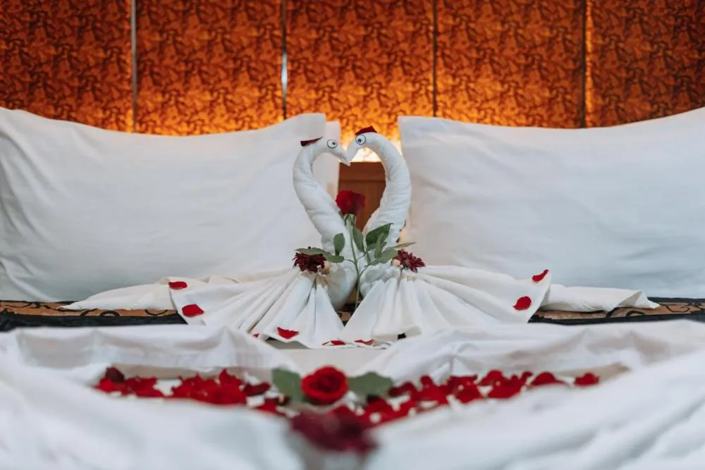 Bed in Anugrah Hotel Sukabumi