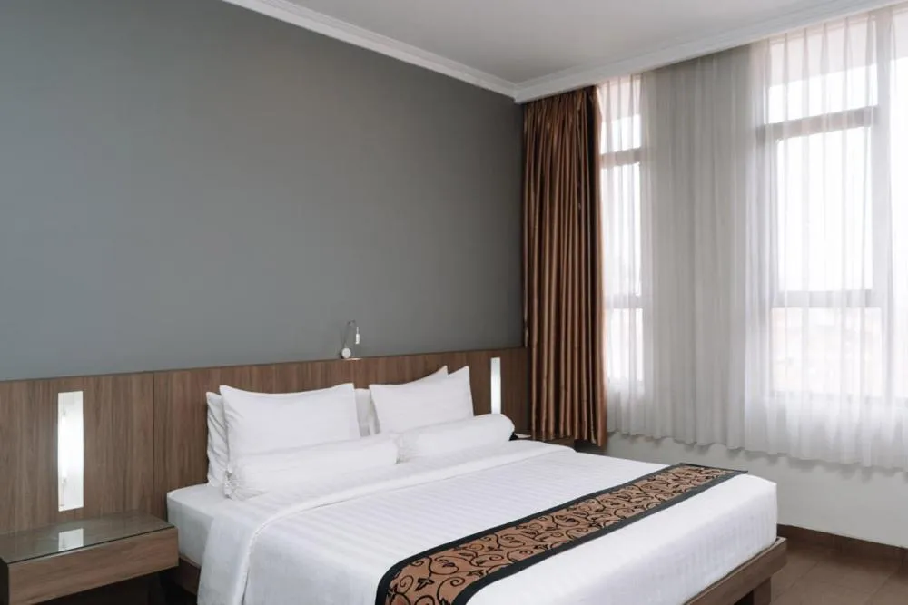 Bed in Anugrah Hotel Sukabumi
