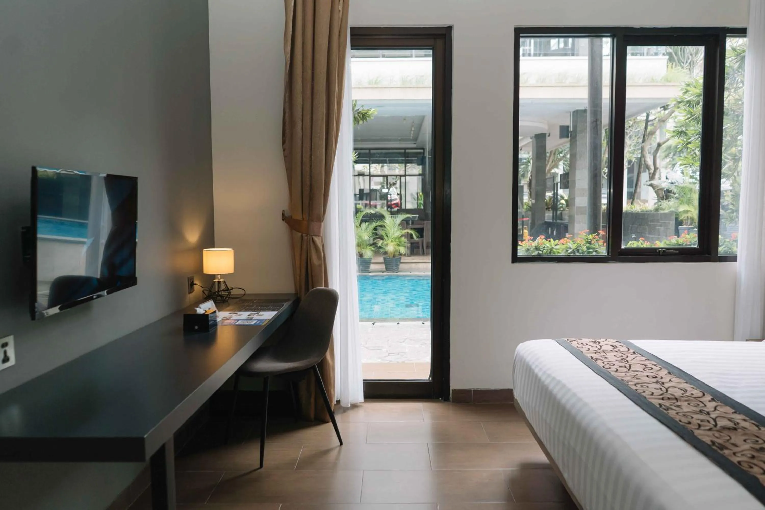 Bed in Anugrah Hotel Sukabumi