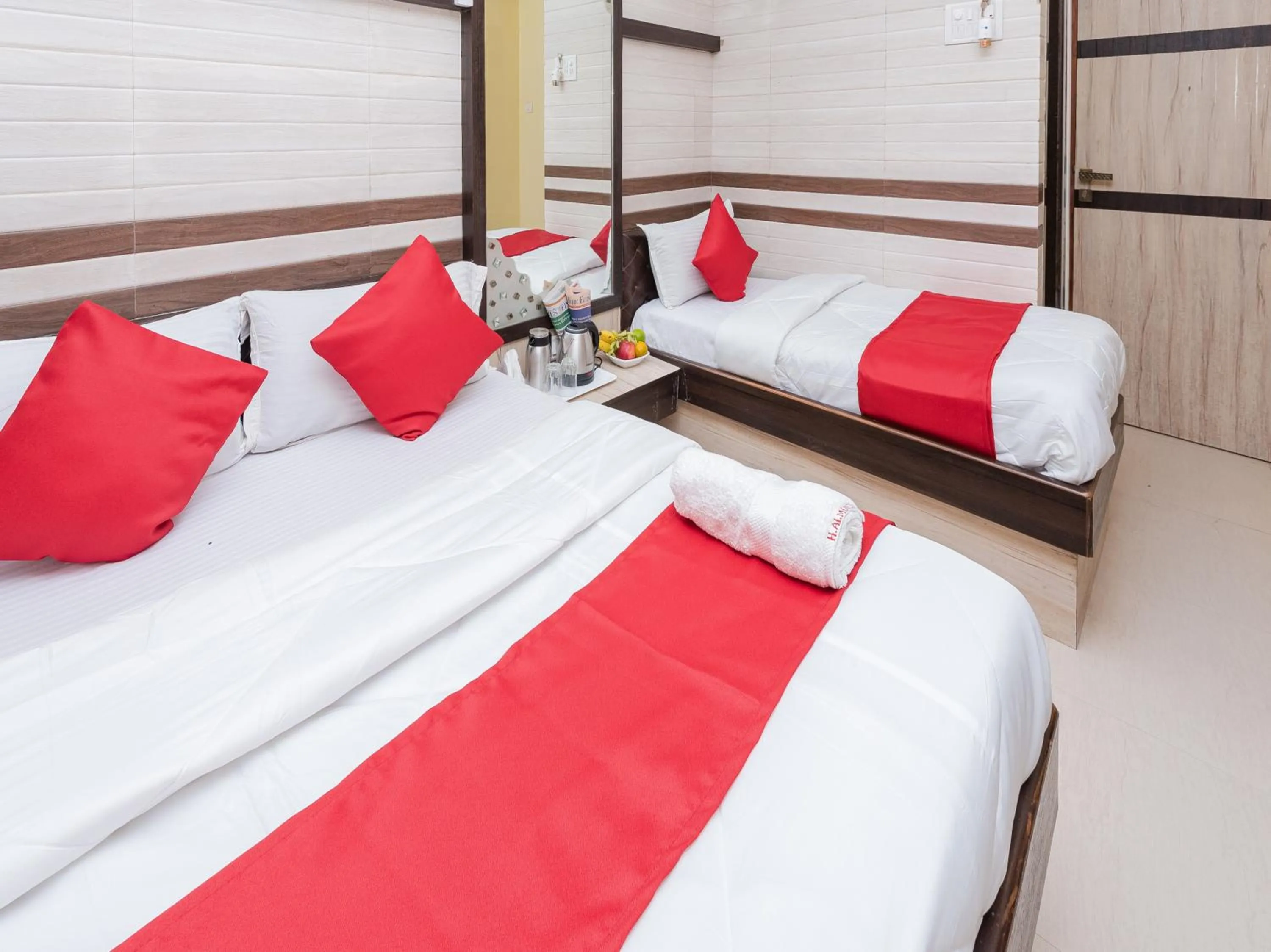 Bed in Hotel Al Moazin