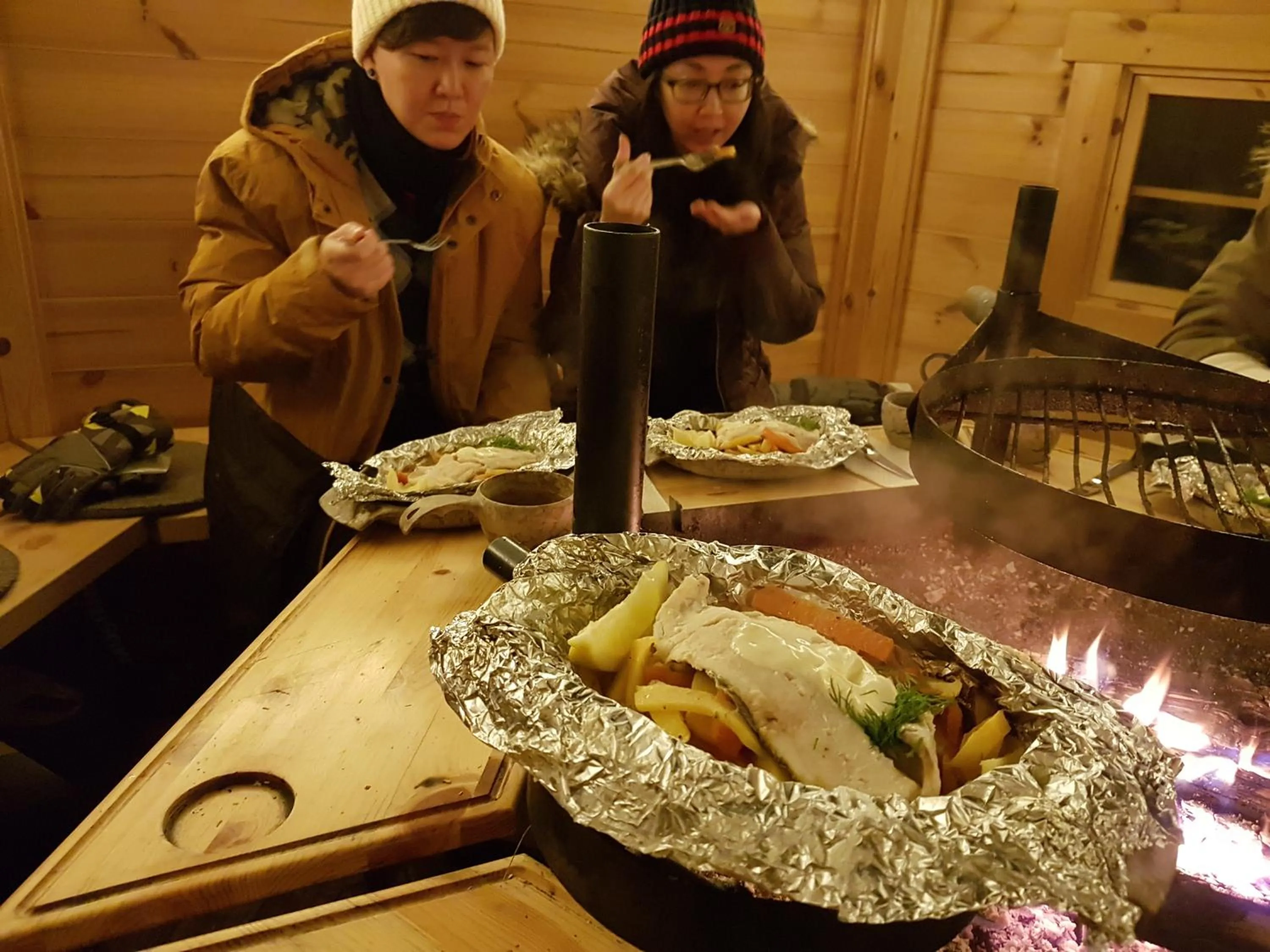 Restaurant/places to eat in Lake Inari Mobile Cabins