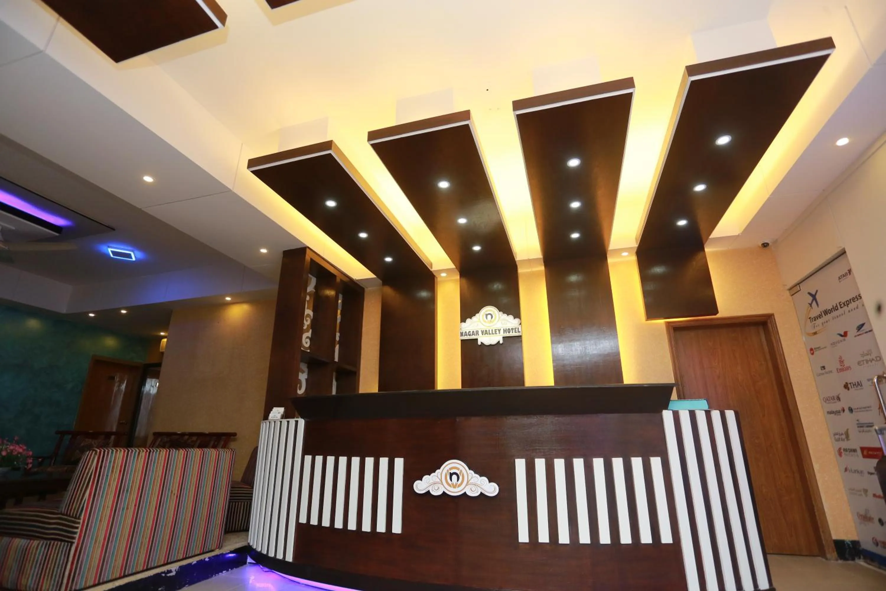 Lobby or reception in Nagar Valley Hotel Ltd.