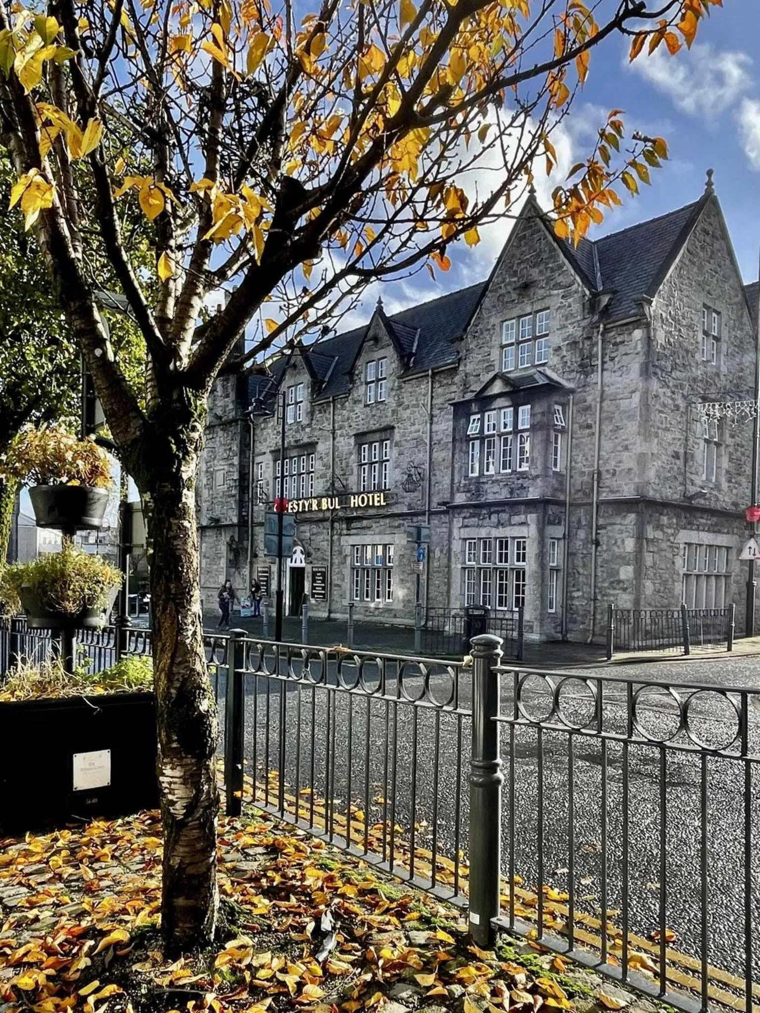 Property building in The Bull Hotel