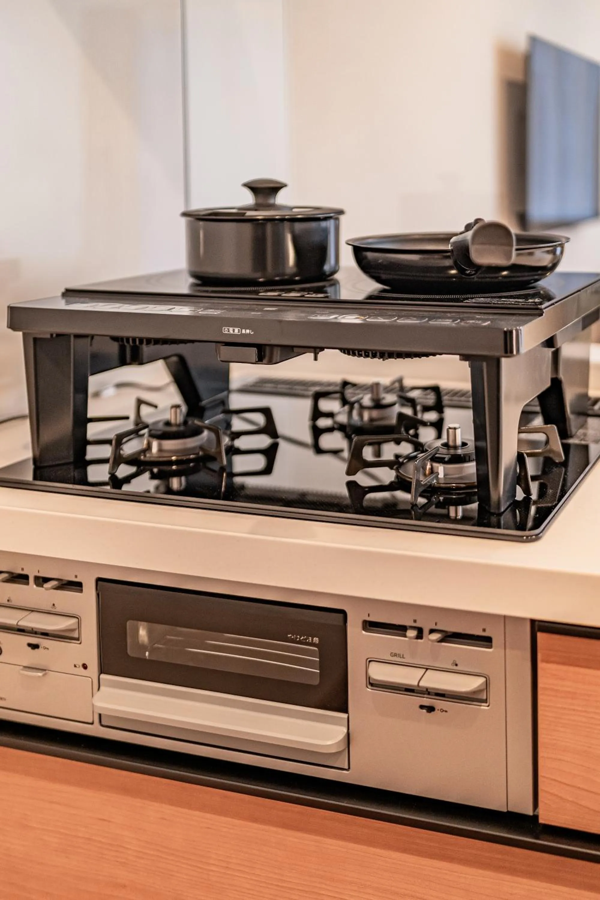 Kitchen or kitchenette in Apartment Hotel 11 Villa Tengachaya