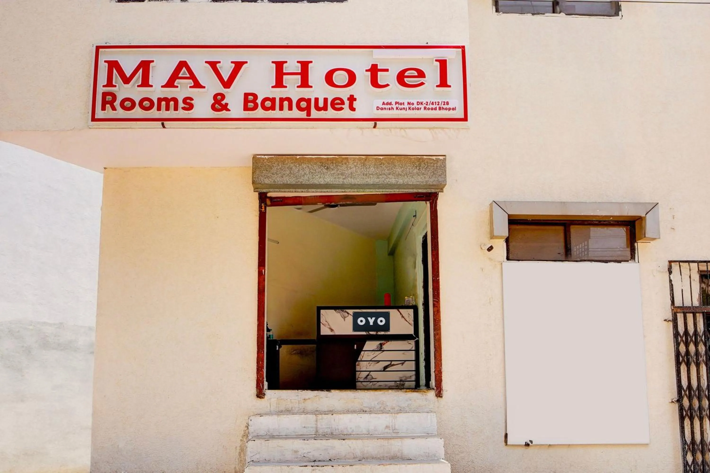 Facade/entrance in Hotel O Mav Hotel