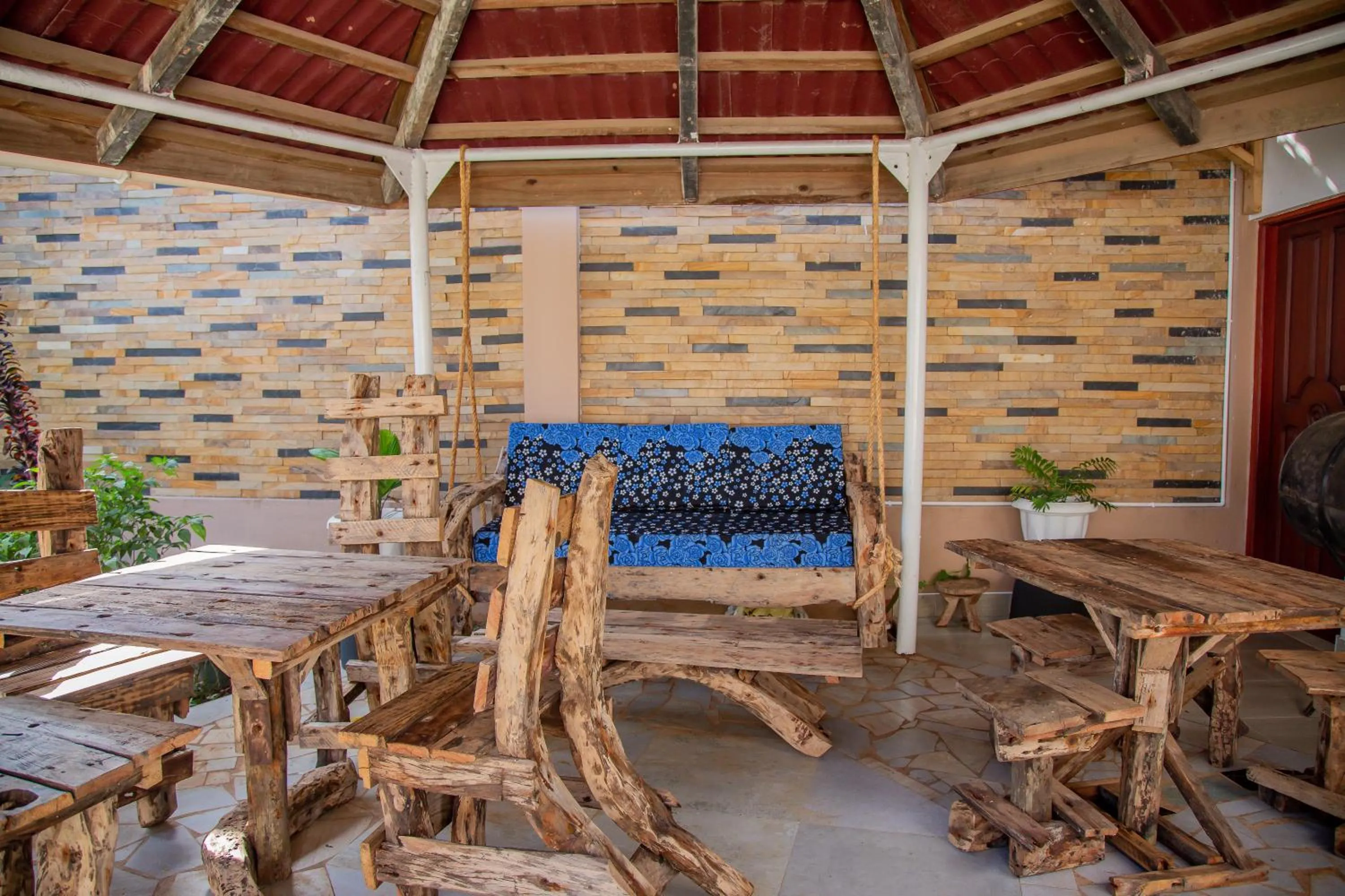 Patio in La Casa Preciosa in Tanga