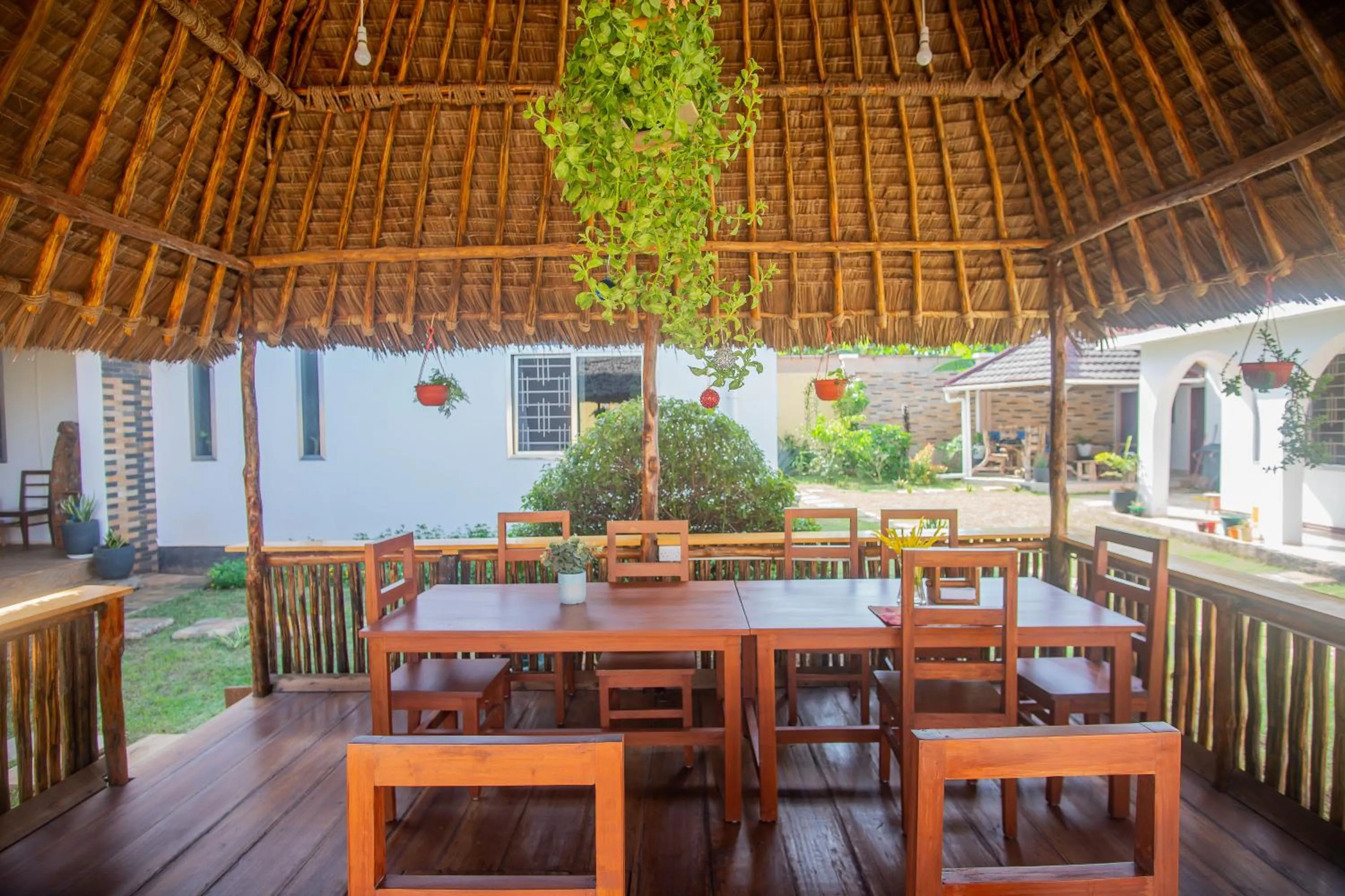 Patio in La Casa Preciosa in Tanga