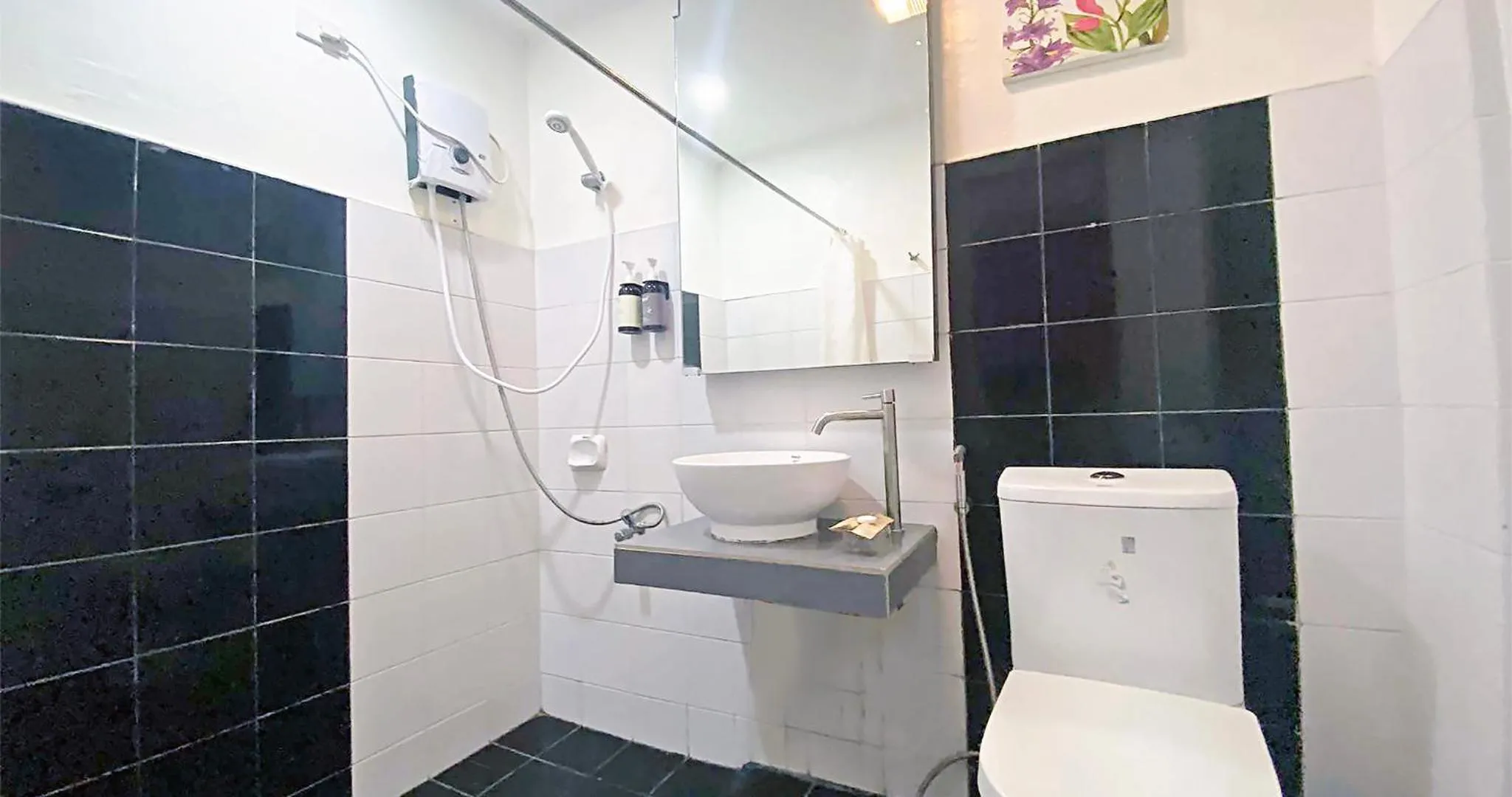 Shower in Casa Almarenzo Bed & Breakfast