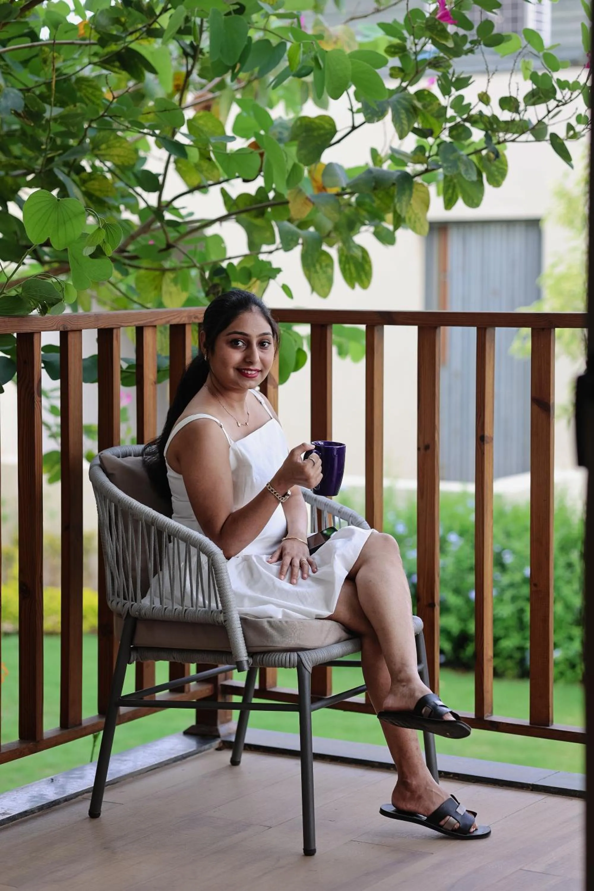 Balcony/Terrace in Radisson Resort Hatgad Saputara