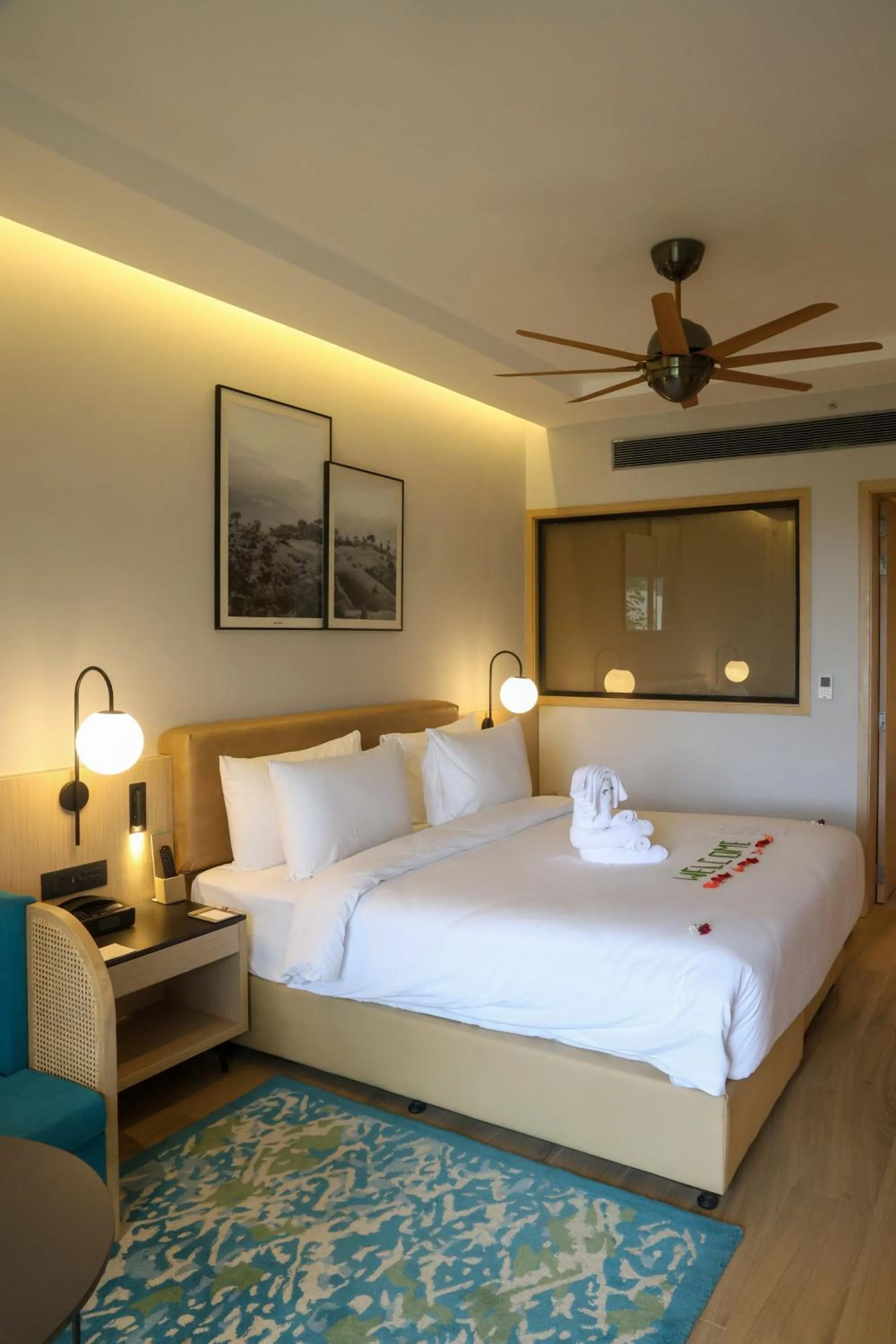 Bedroom, Bed in Radisson Resort Hatgad Saputara