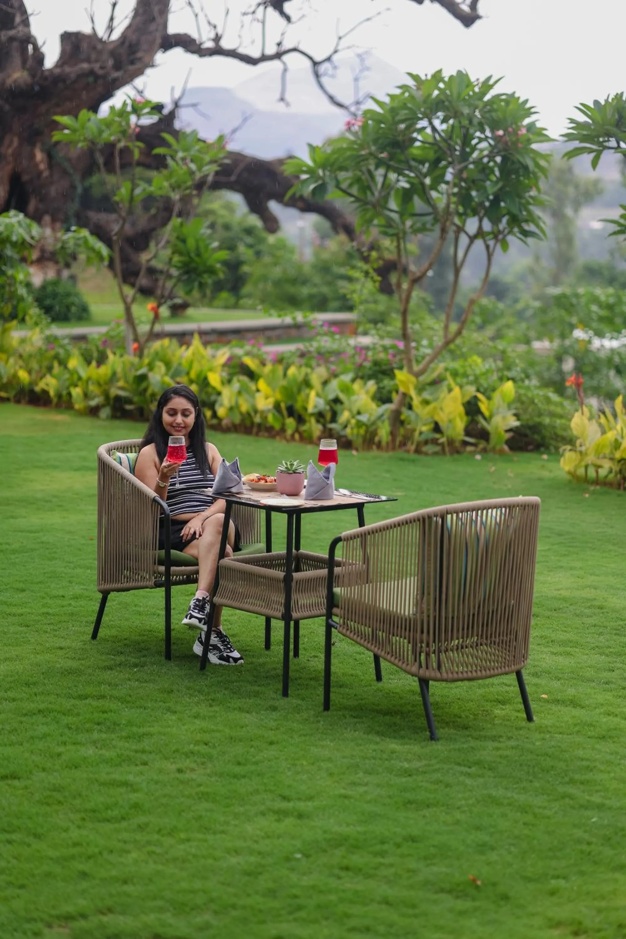 Garden in Radisson Resort Hatgad Saputara