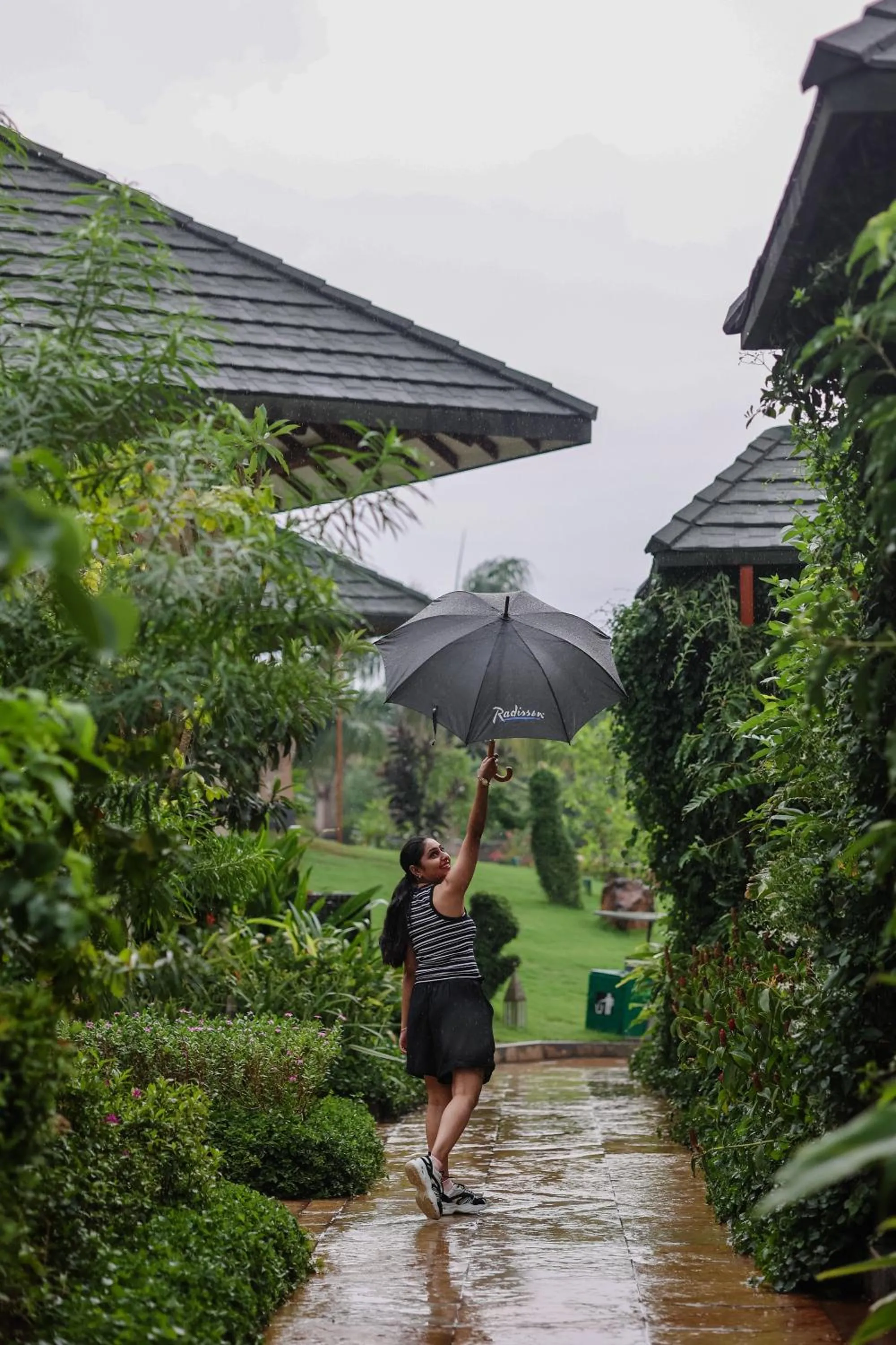 Garden in Radisson Resort Hatgad Saputara