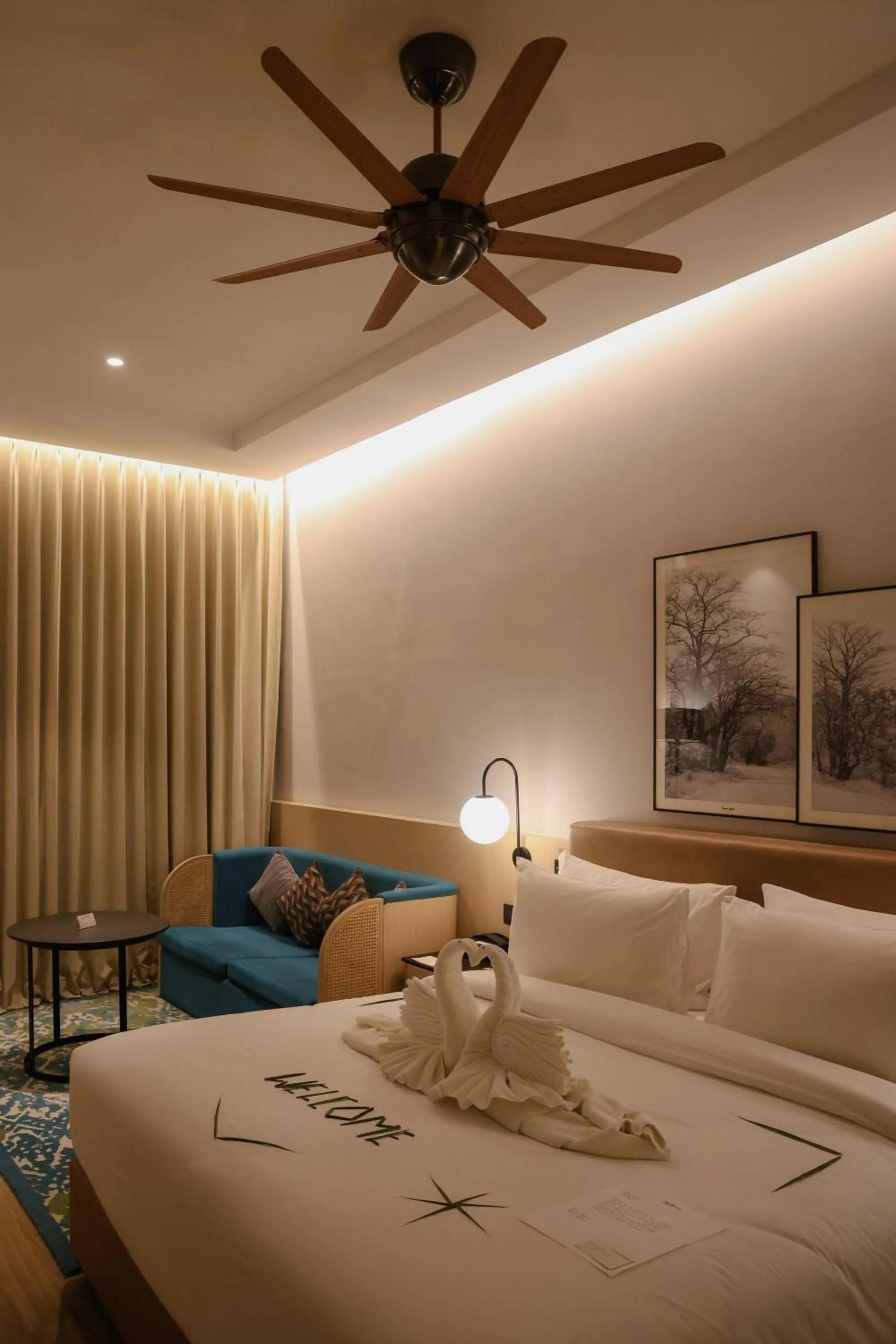 Bedroom, Bed in Radisson Resort Hatgad Saputara