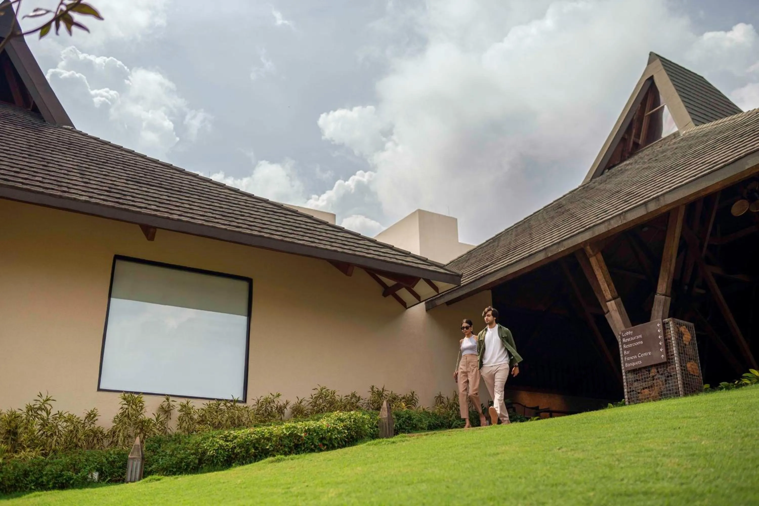 Property building in Radisson Resort Hatgad Saputara