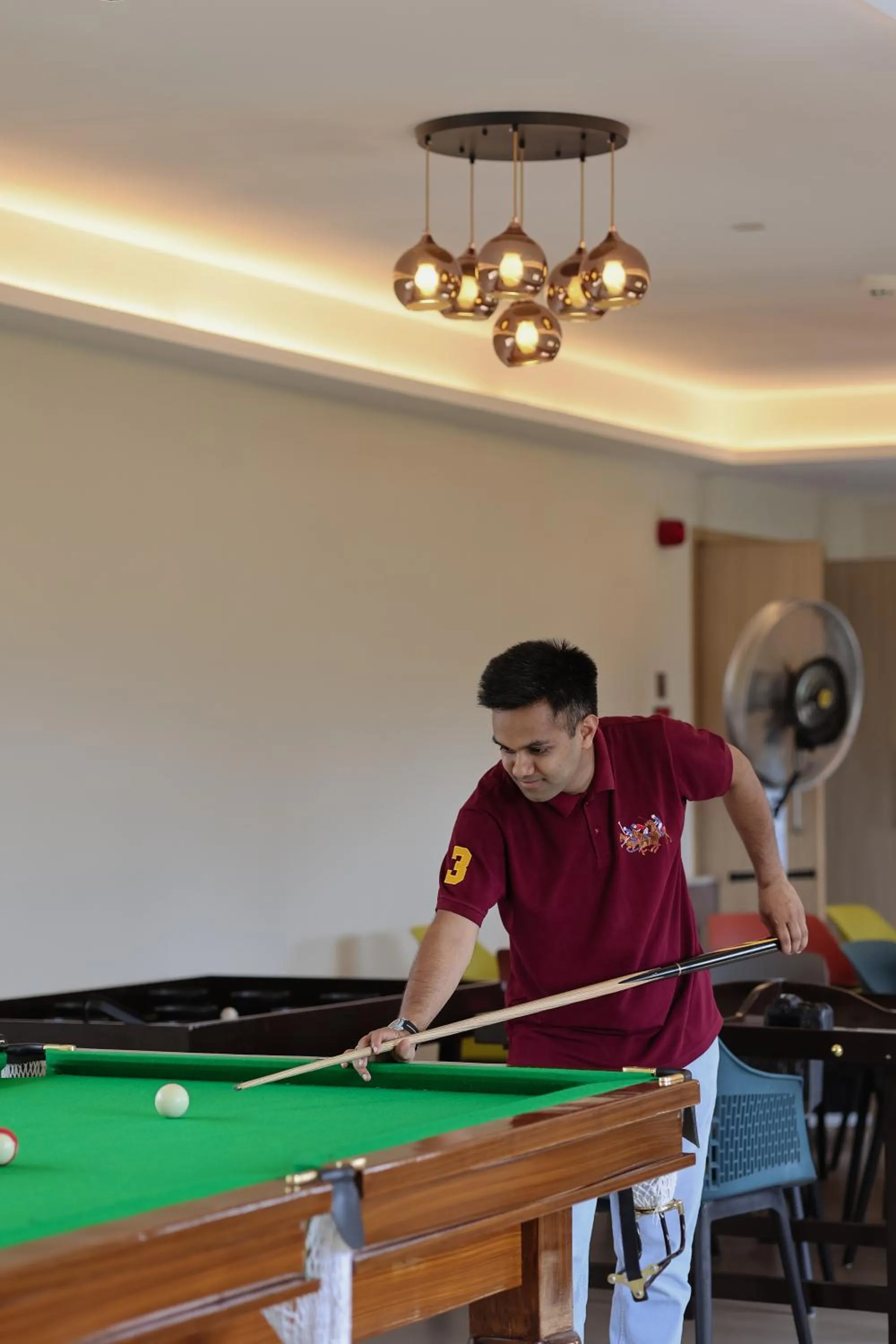 Billiard in Radisson Resort Hatgad Saputara