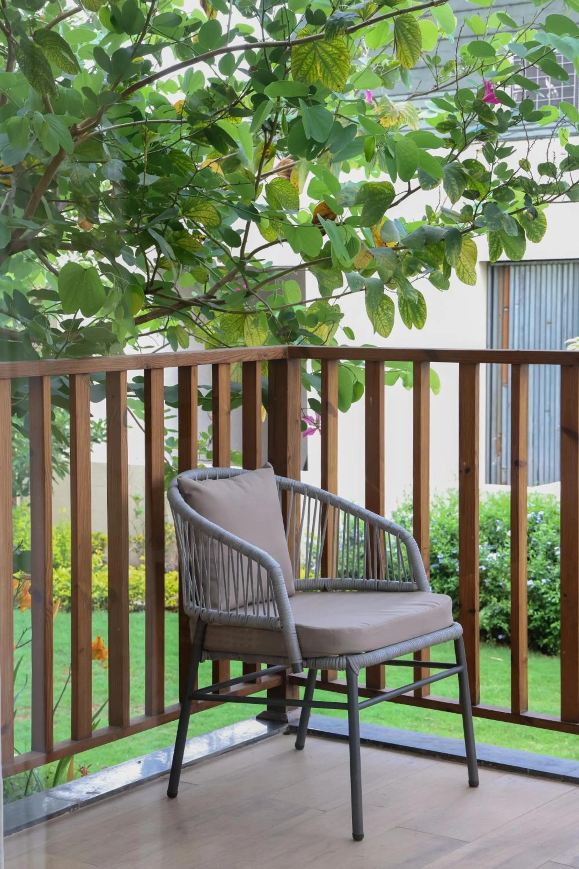 Balcony/Terrace in Radisson Resort Hatgad Saputara