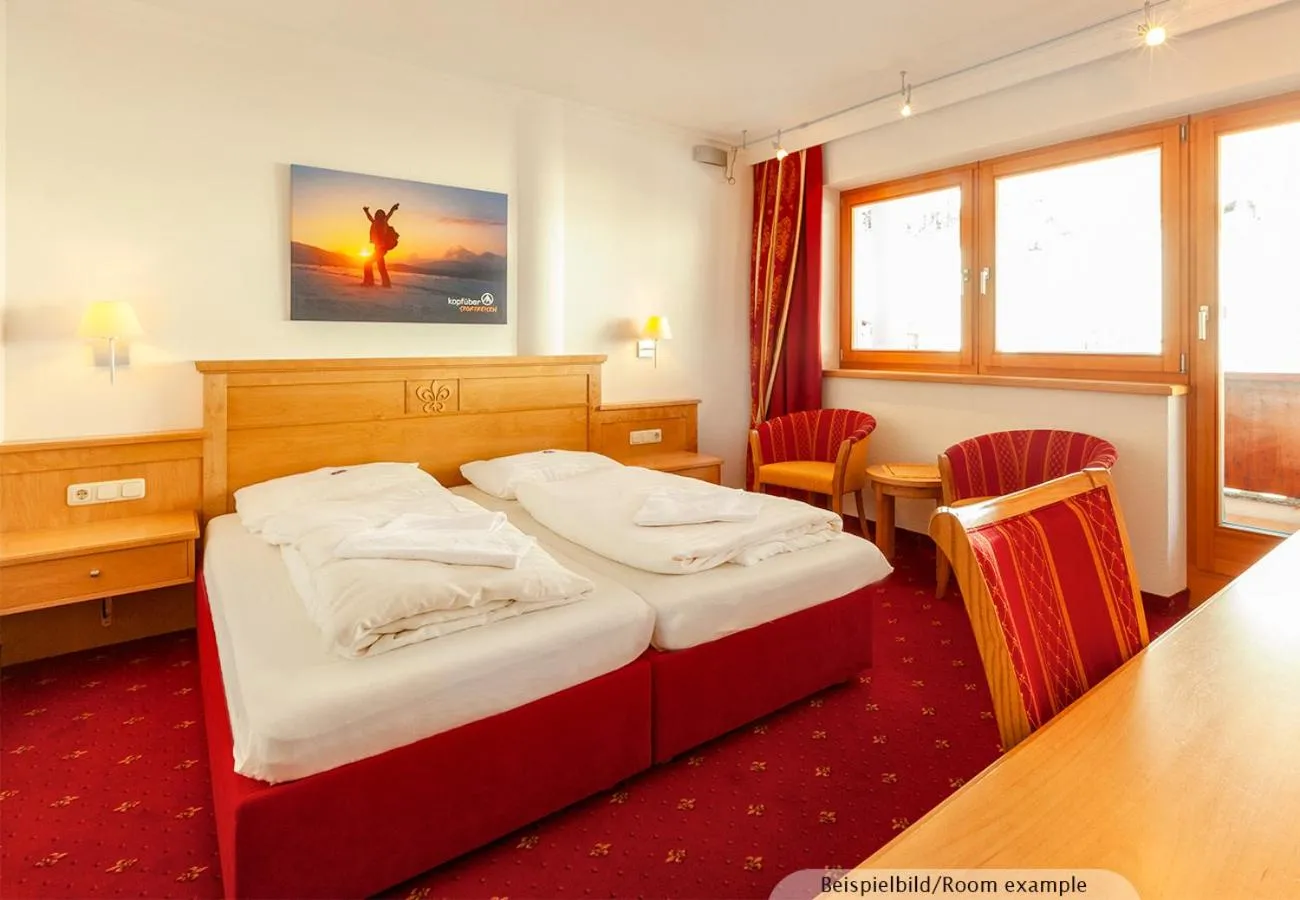 Photo of the whole room, Bed in Sporthotel Christophorus