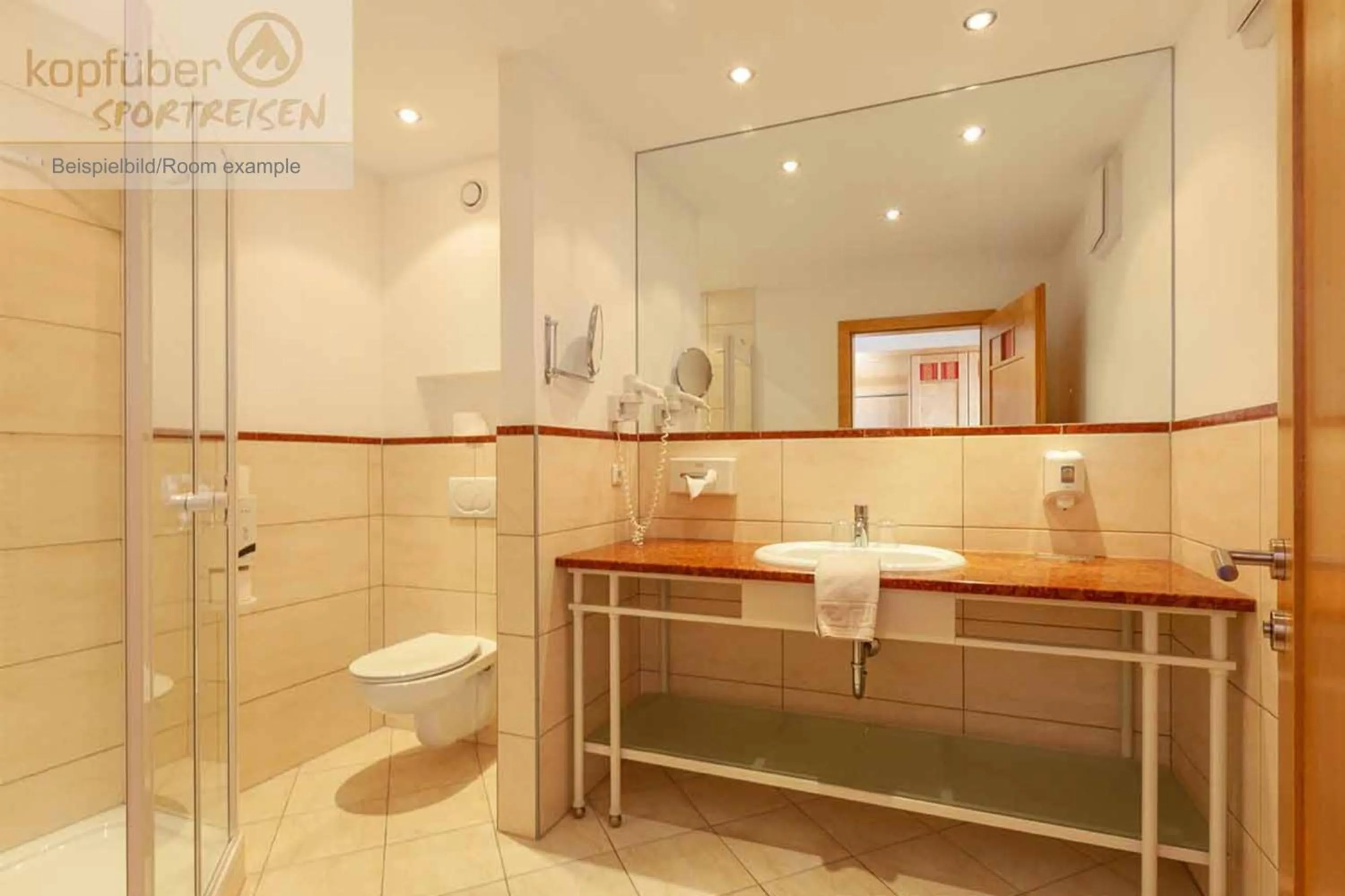 Bathroom in Sporthotel Christophorus
