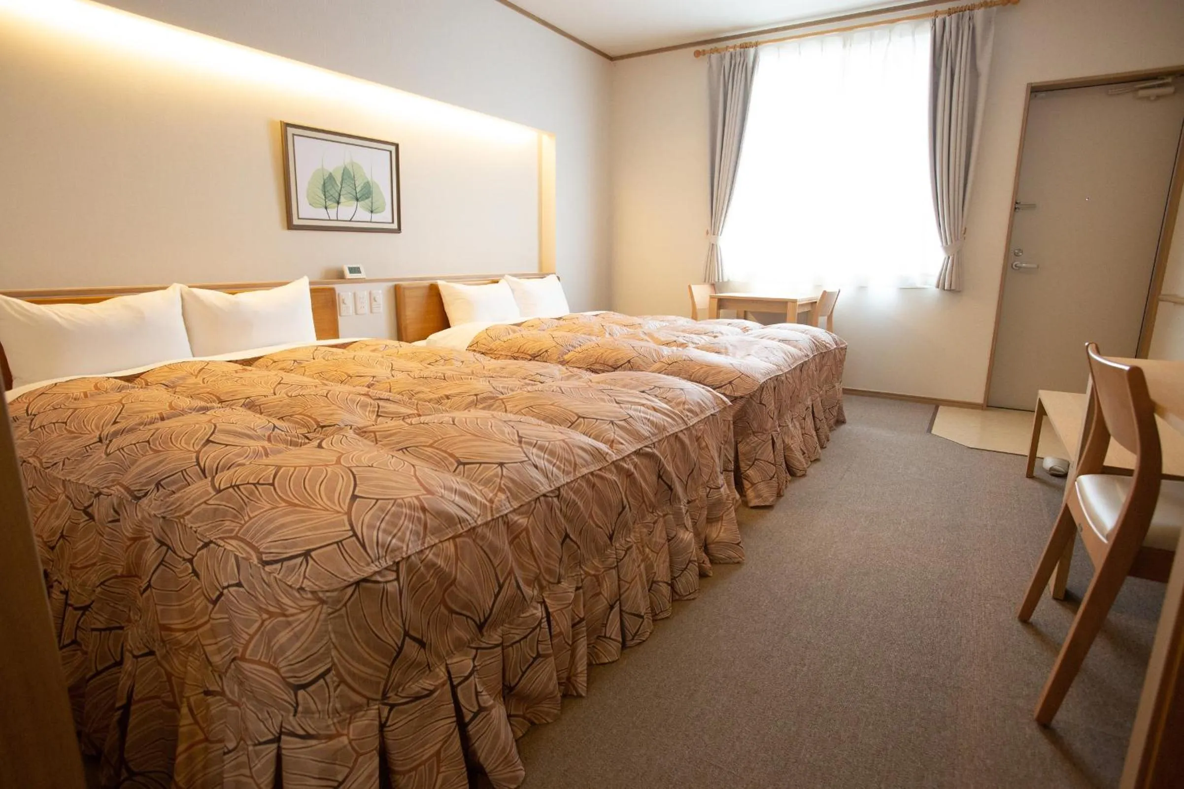 Photo of the whole room, Bed in Family Stay Tsukuba Room