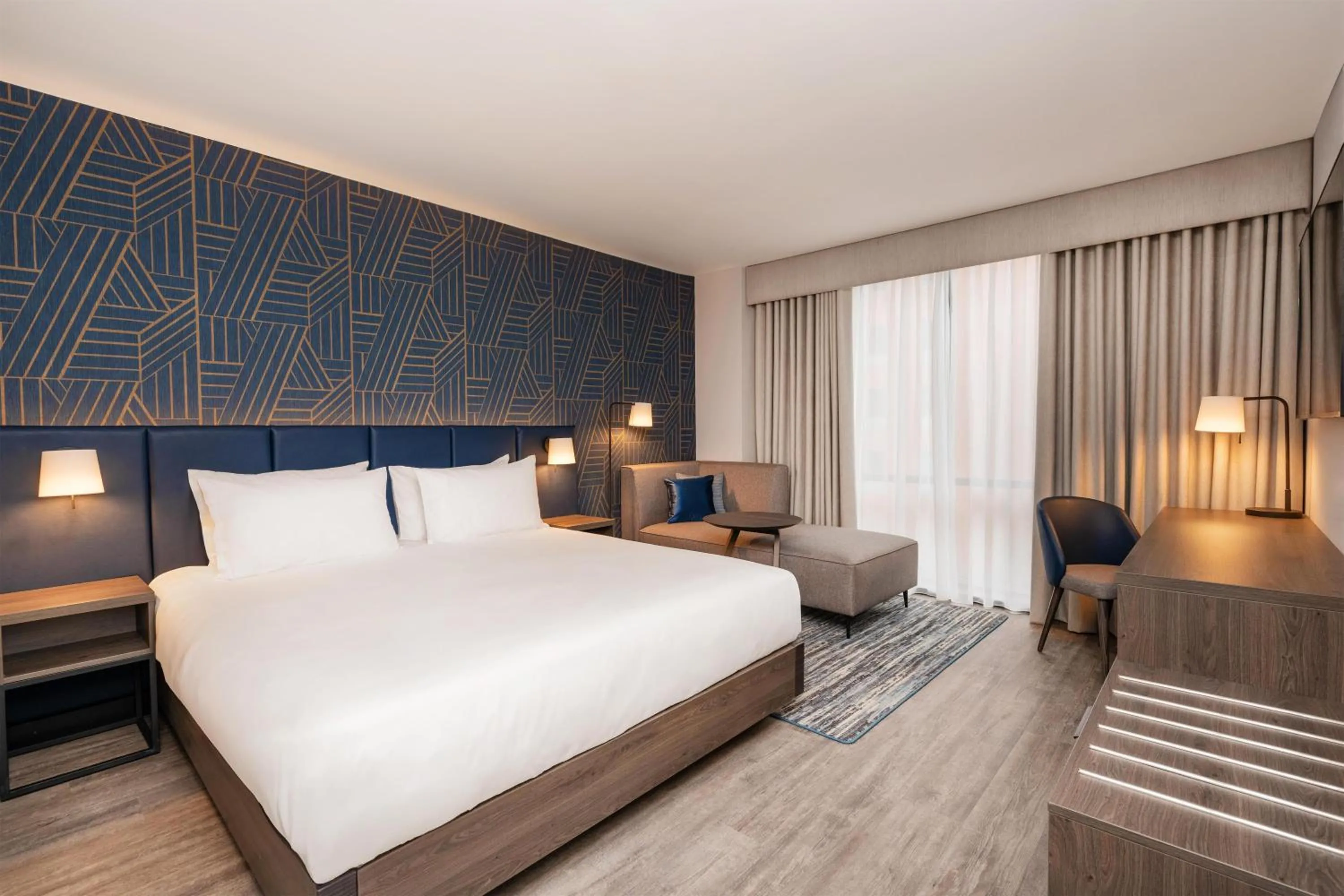 Bedroom, Bed in Hyatt Place Leeds