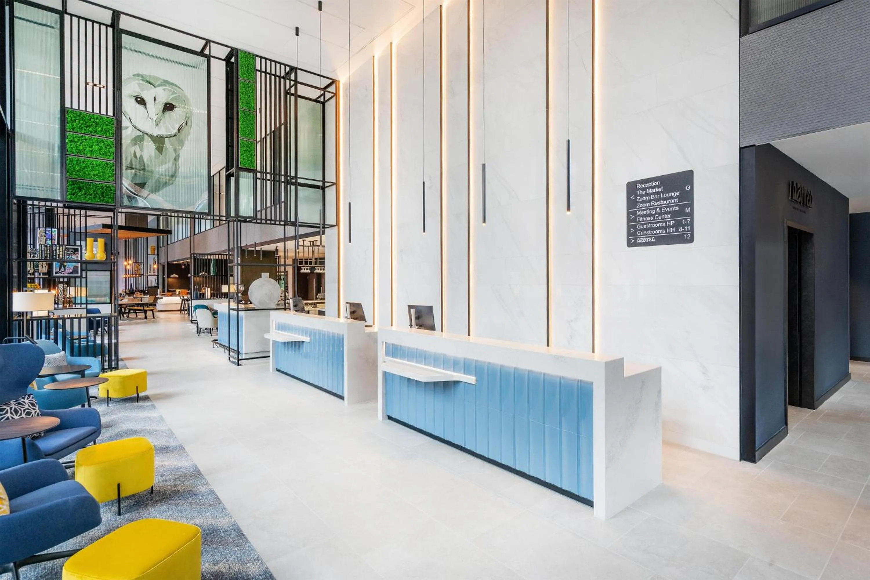 Lobby or reception in Hyatt Place Leeds