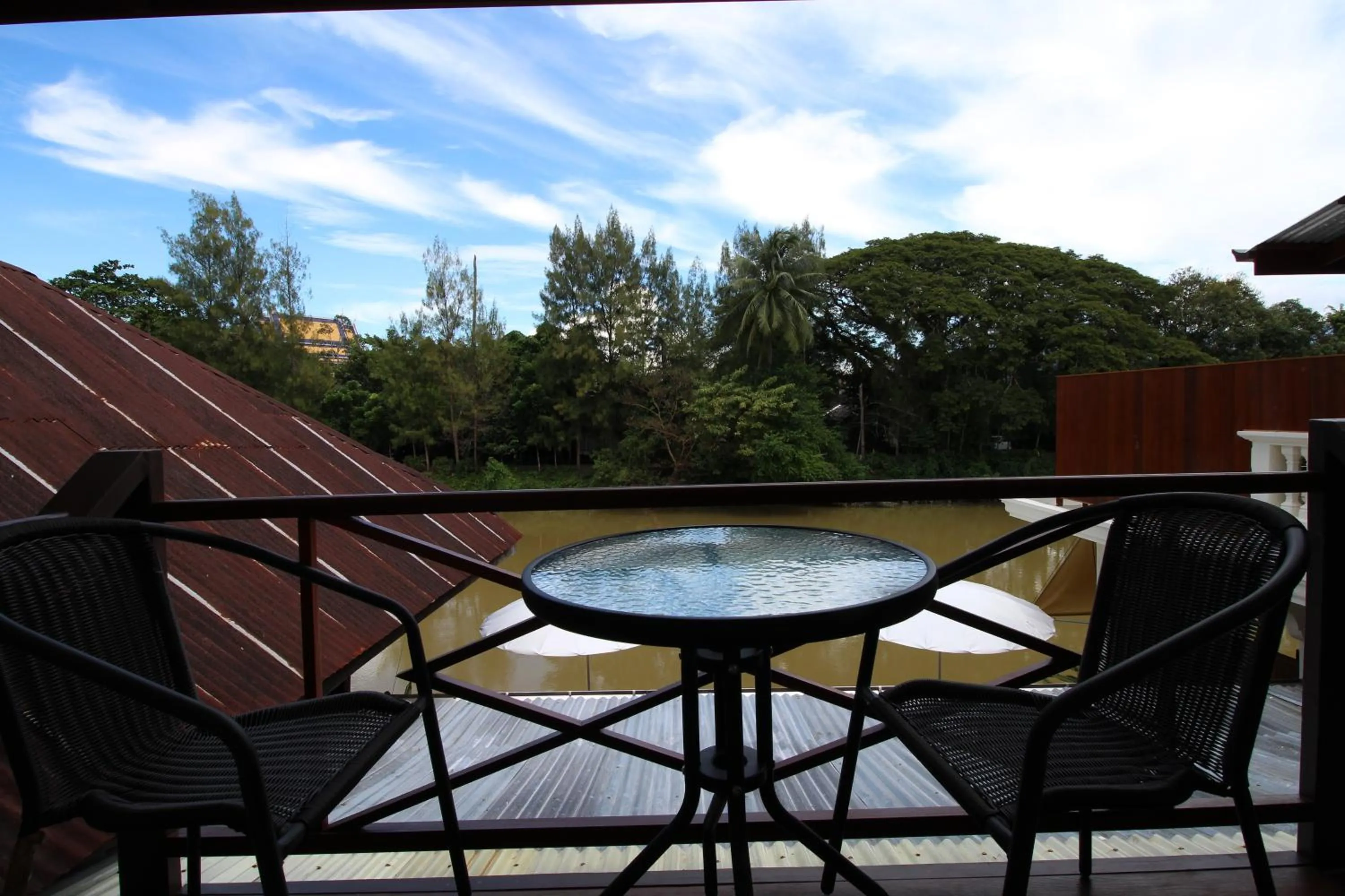 Balcony/Terrace in Baan Luang Rajamaitri Historic Inn