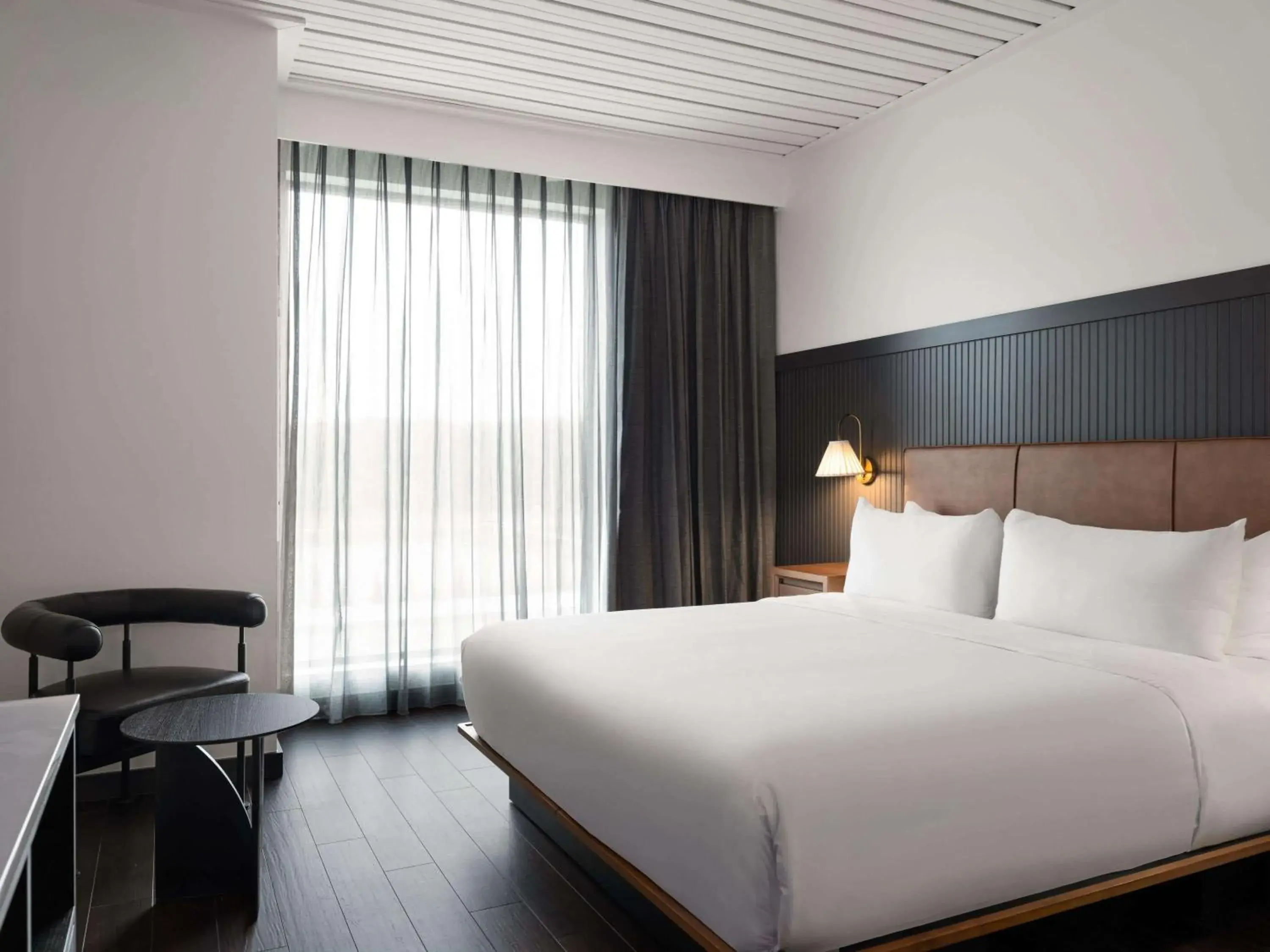 King Room with Roll-In Shower - Mobility Accessible in Origin Kansas City Riverfront, a Wyndham Hotel King Room with Roll-In Shower - Mobility Accessible in Origin Kansas City Riverfront, a Wyndham Hotel