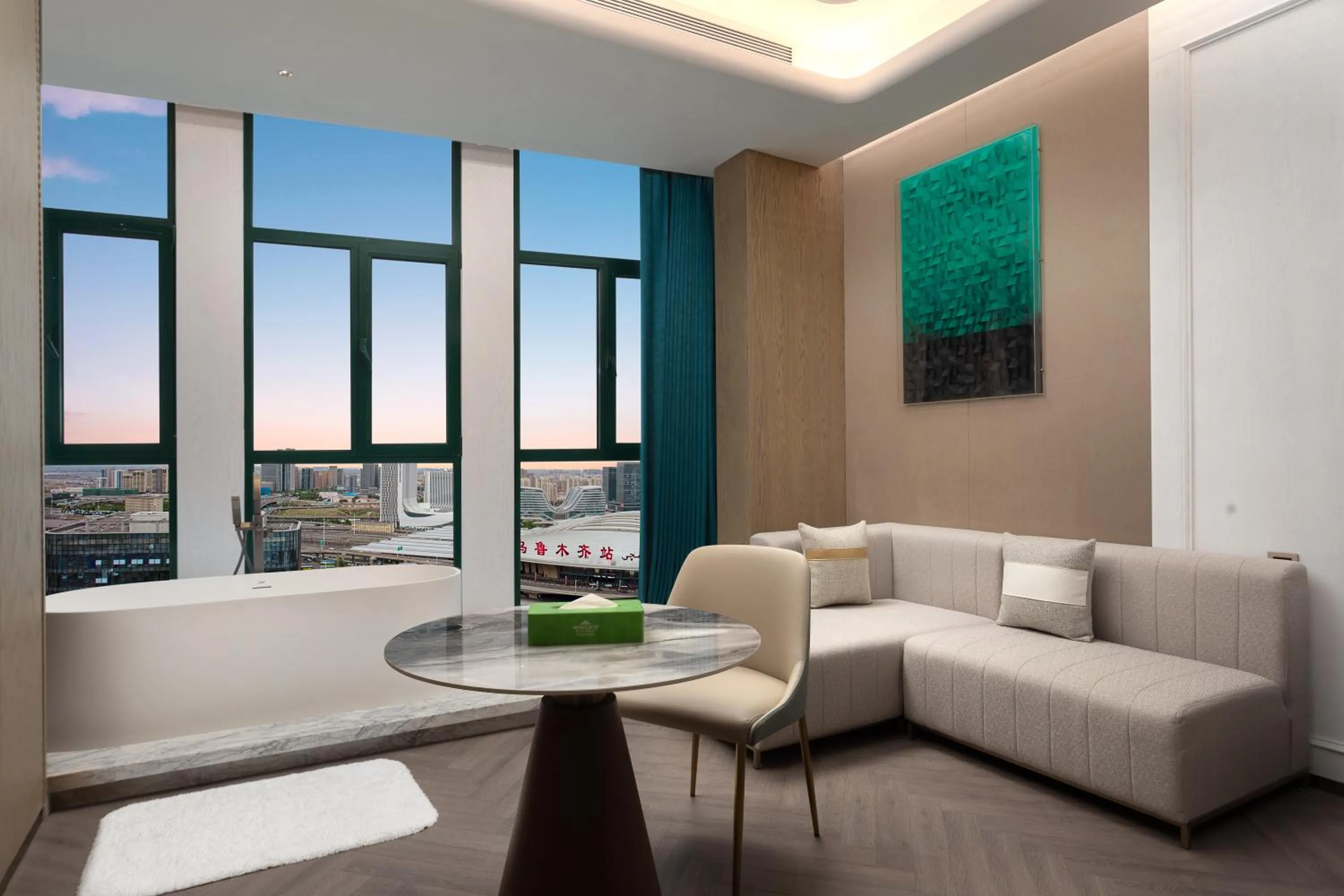 Seating area in Wingate by Wyndham Urumqi Railway Station