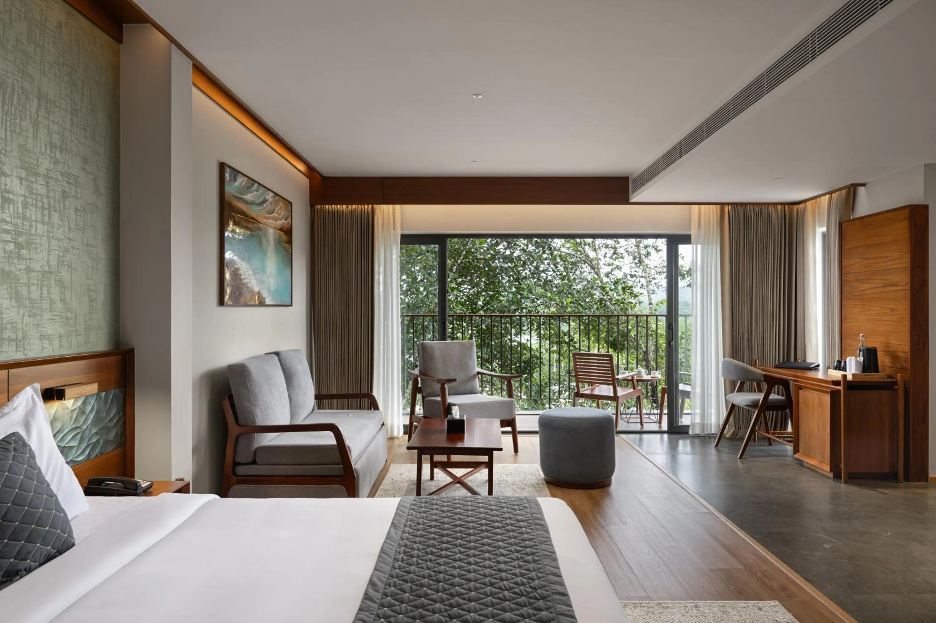 Bedroom, Bed in Sterling Lontano Waterfront Wayanad