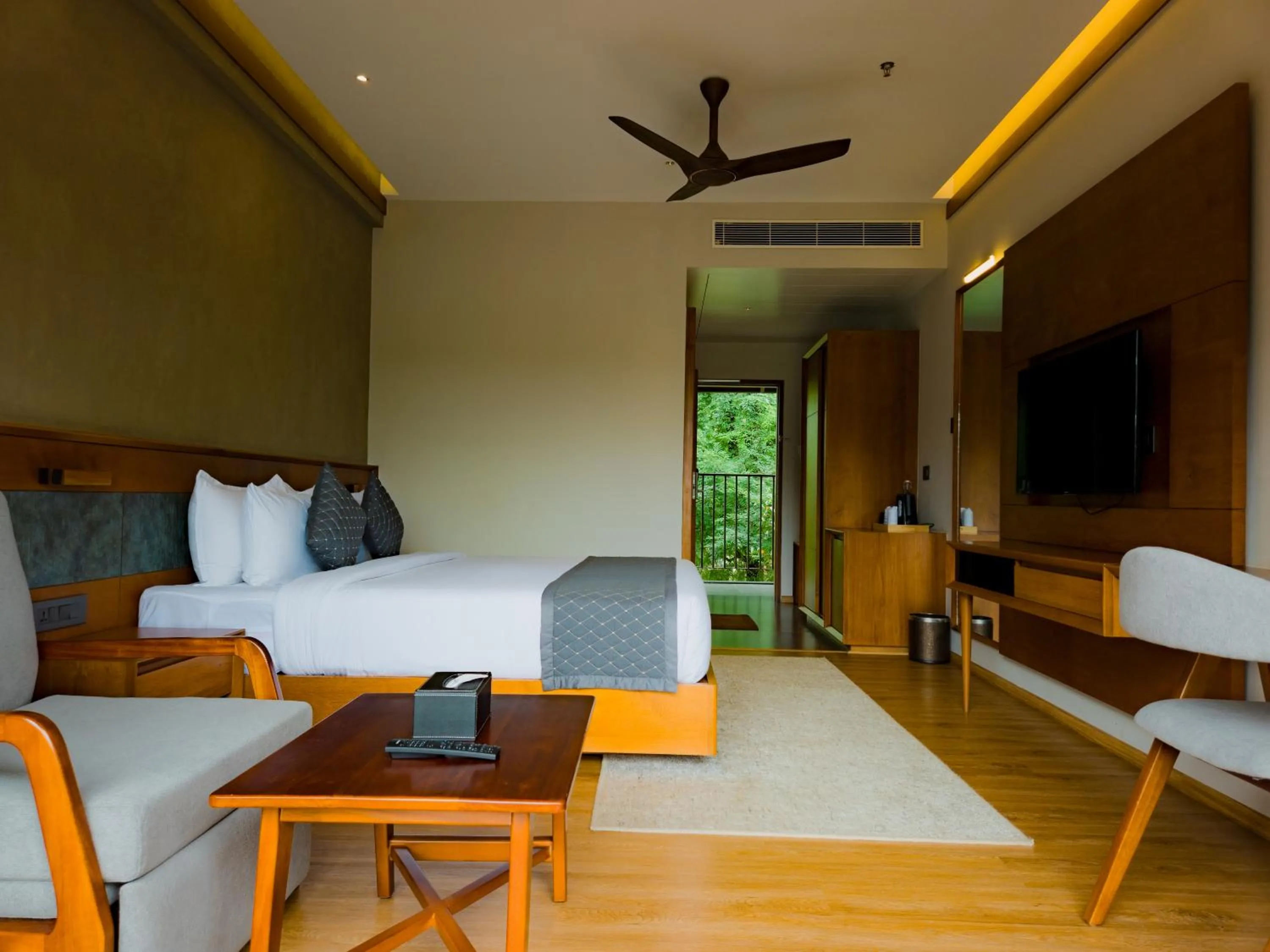 Bedroom, Bed in Sterling Lontano Waterfront Wayanad