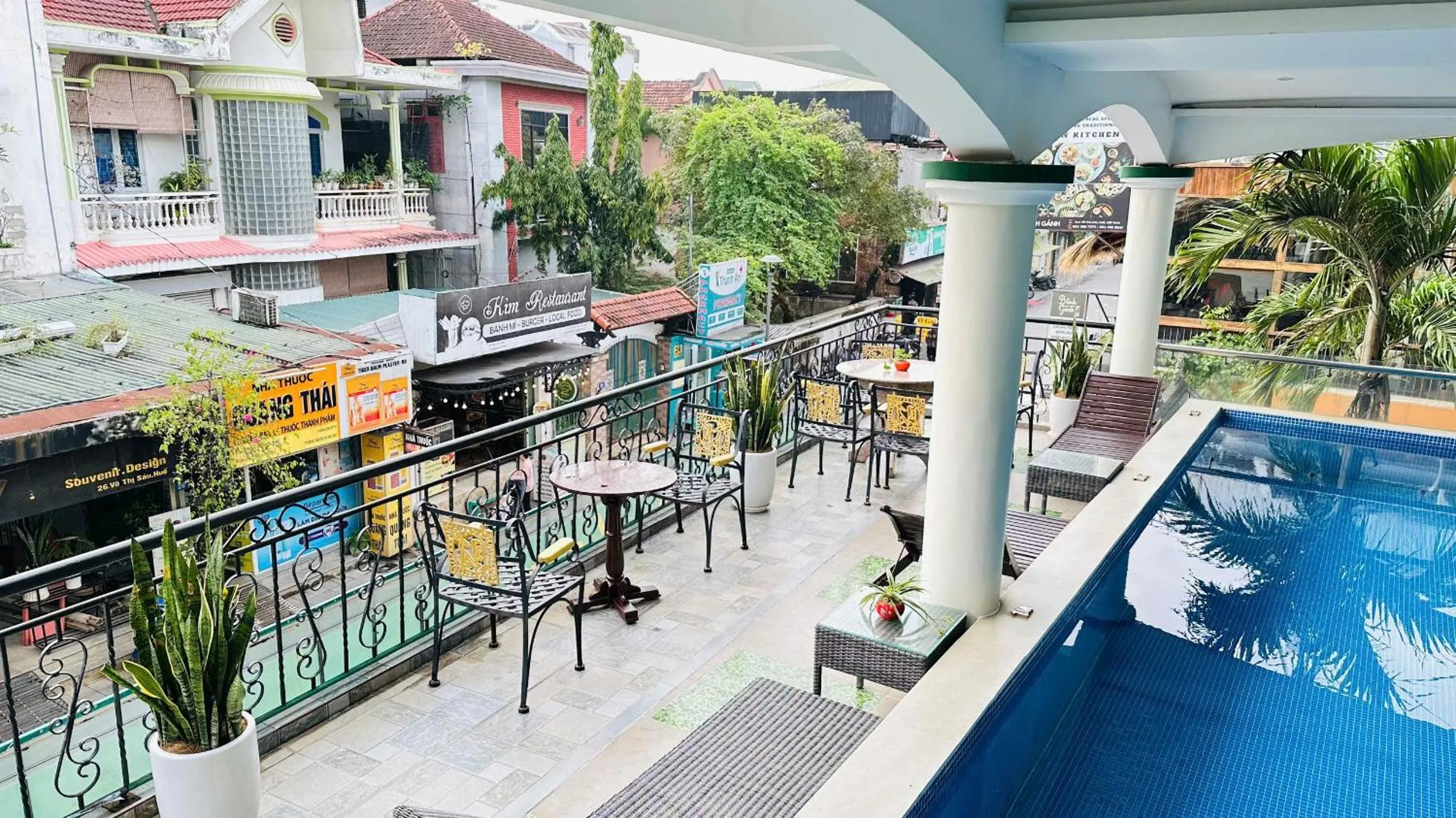 Balcony/Terrace in Thanh Lich Hue Hotel