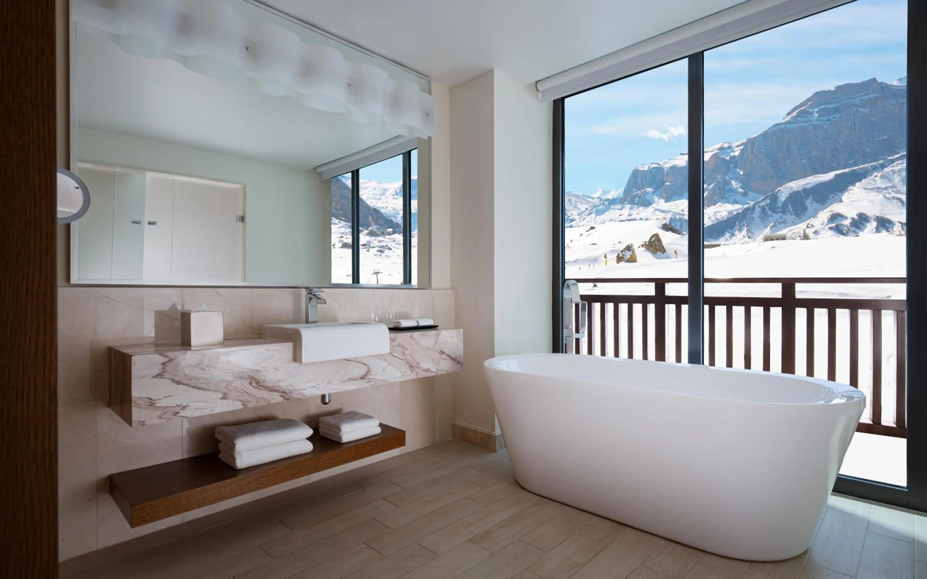 Bed in Park Chalet, Shahdag, Autograph Collection