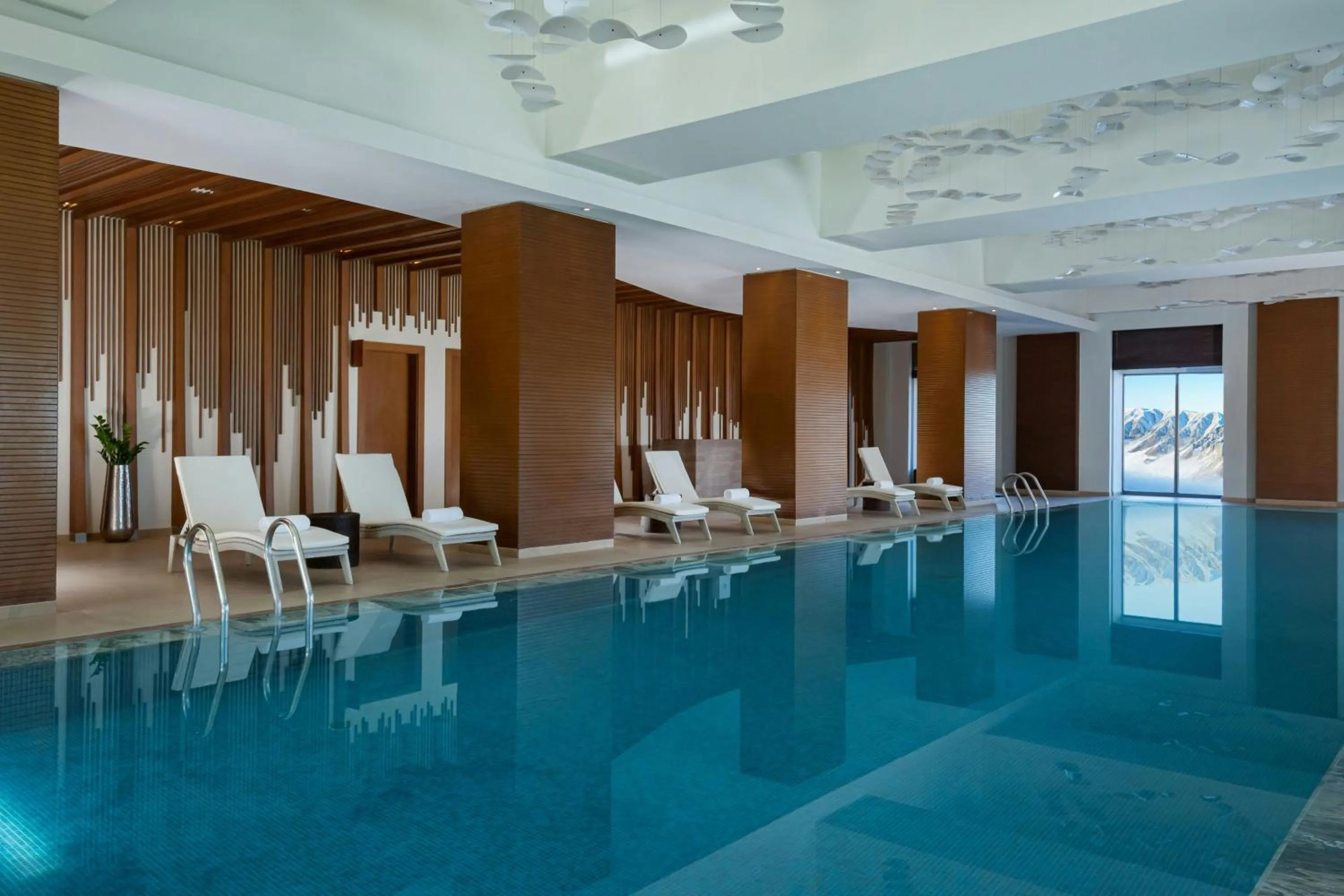 Swimming pool in Park Chalet, Shahdag, Autograph Collection