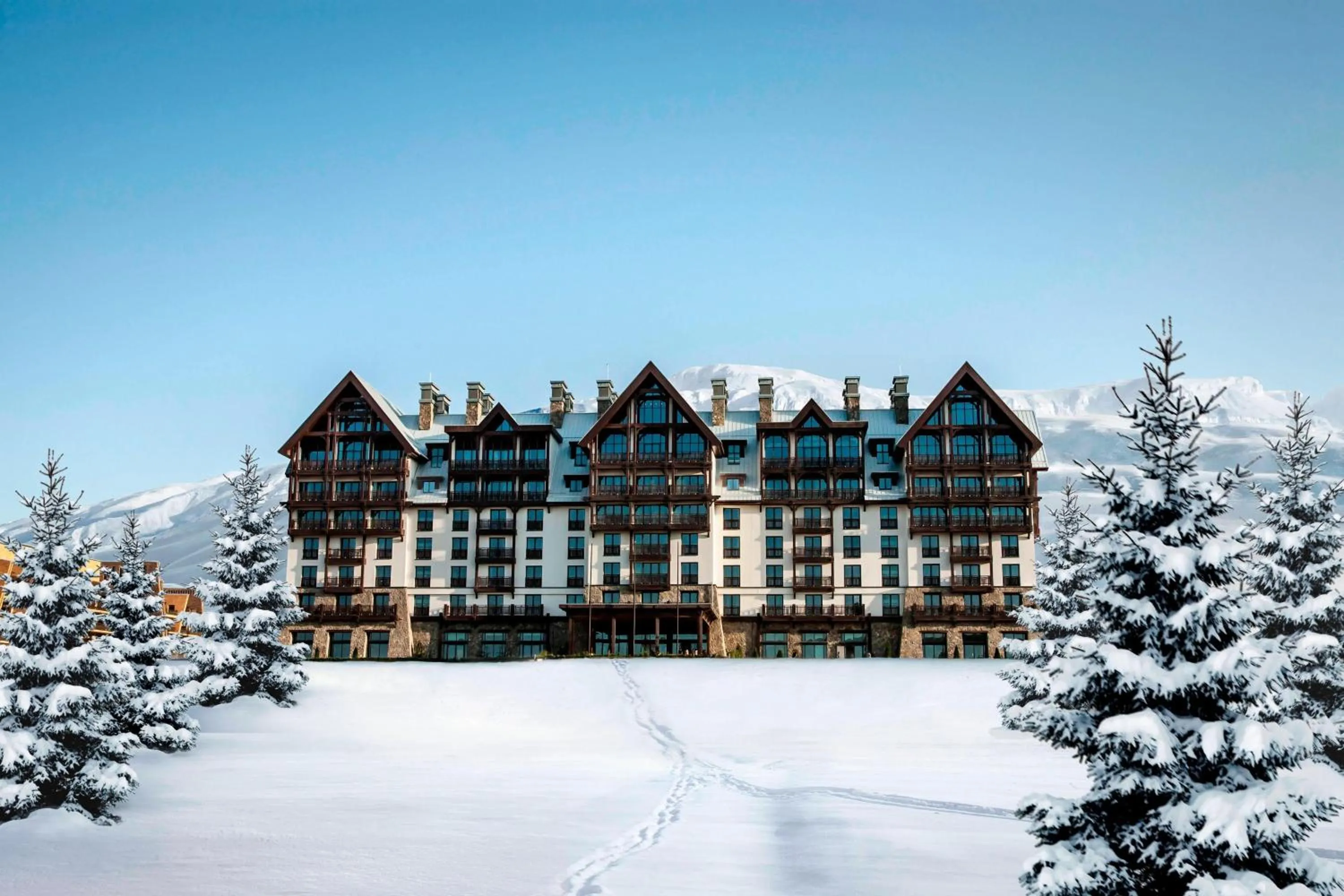 Property building in Park Chalet, Shahdag, Autograph Collection