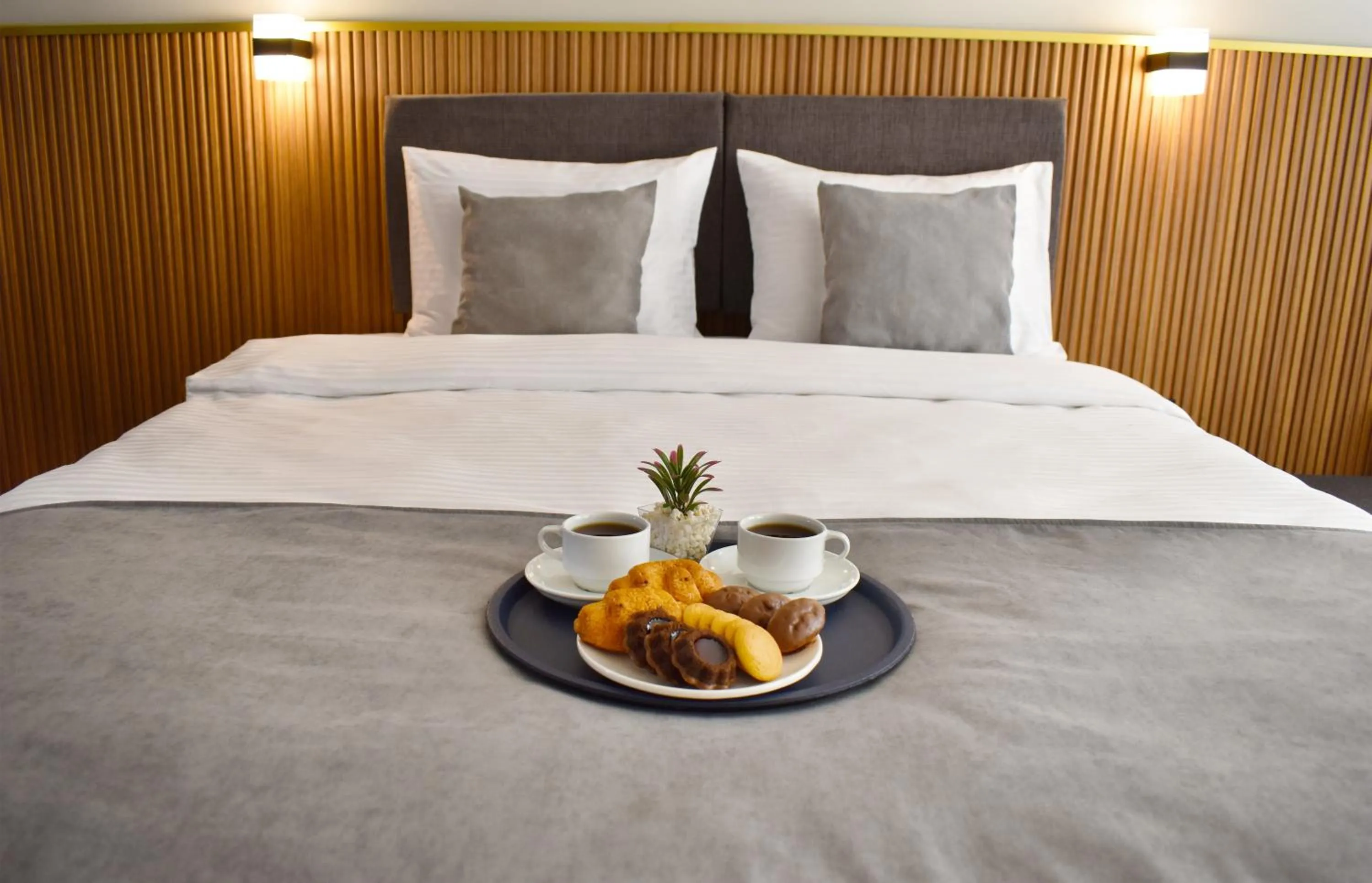 Bed in Vera Taksim Hotel