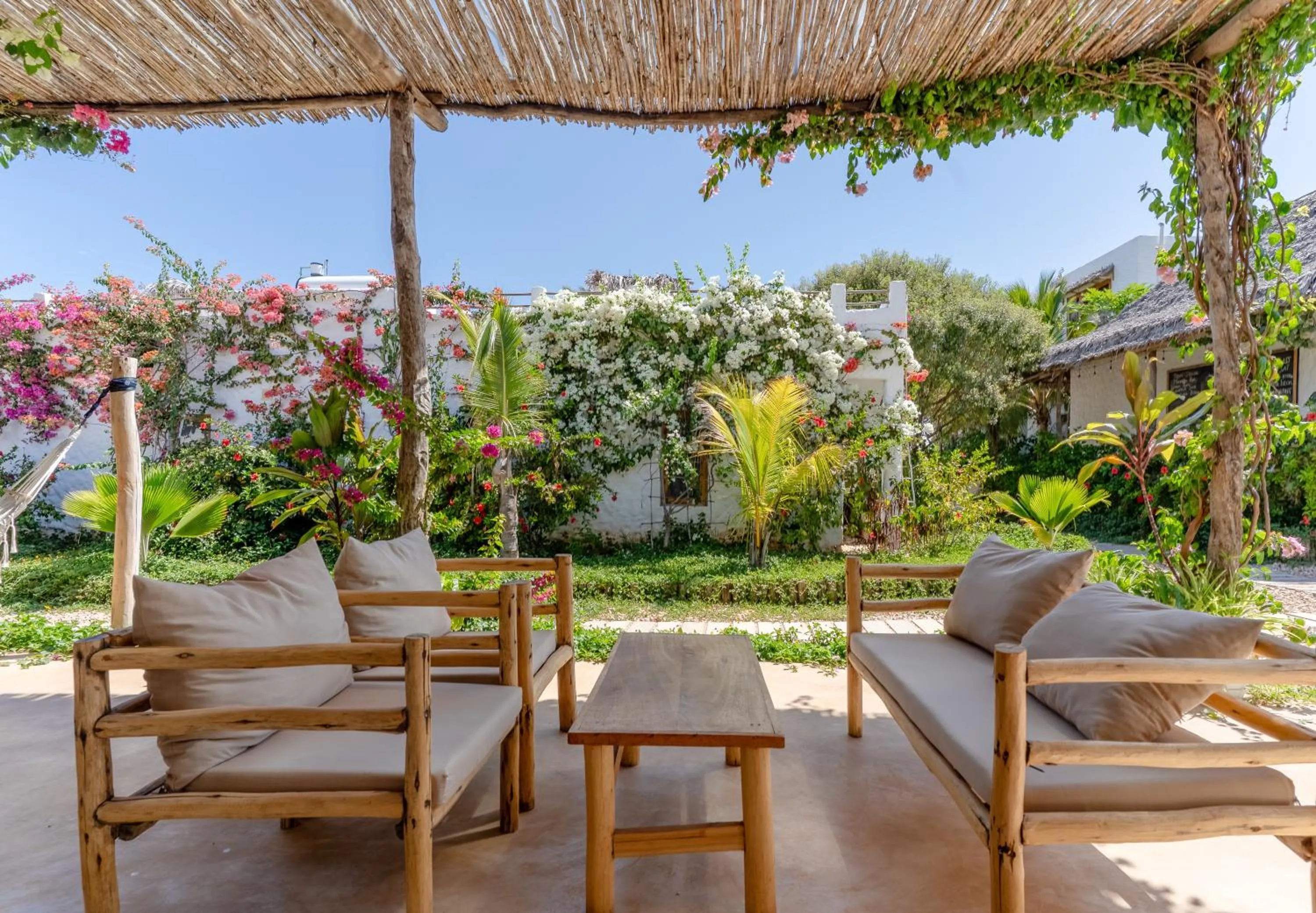 Garden in Kaskazi Hotel Zanzibar