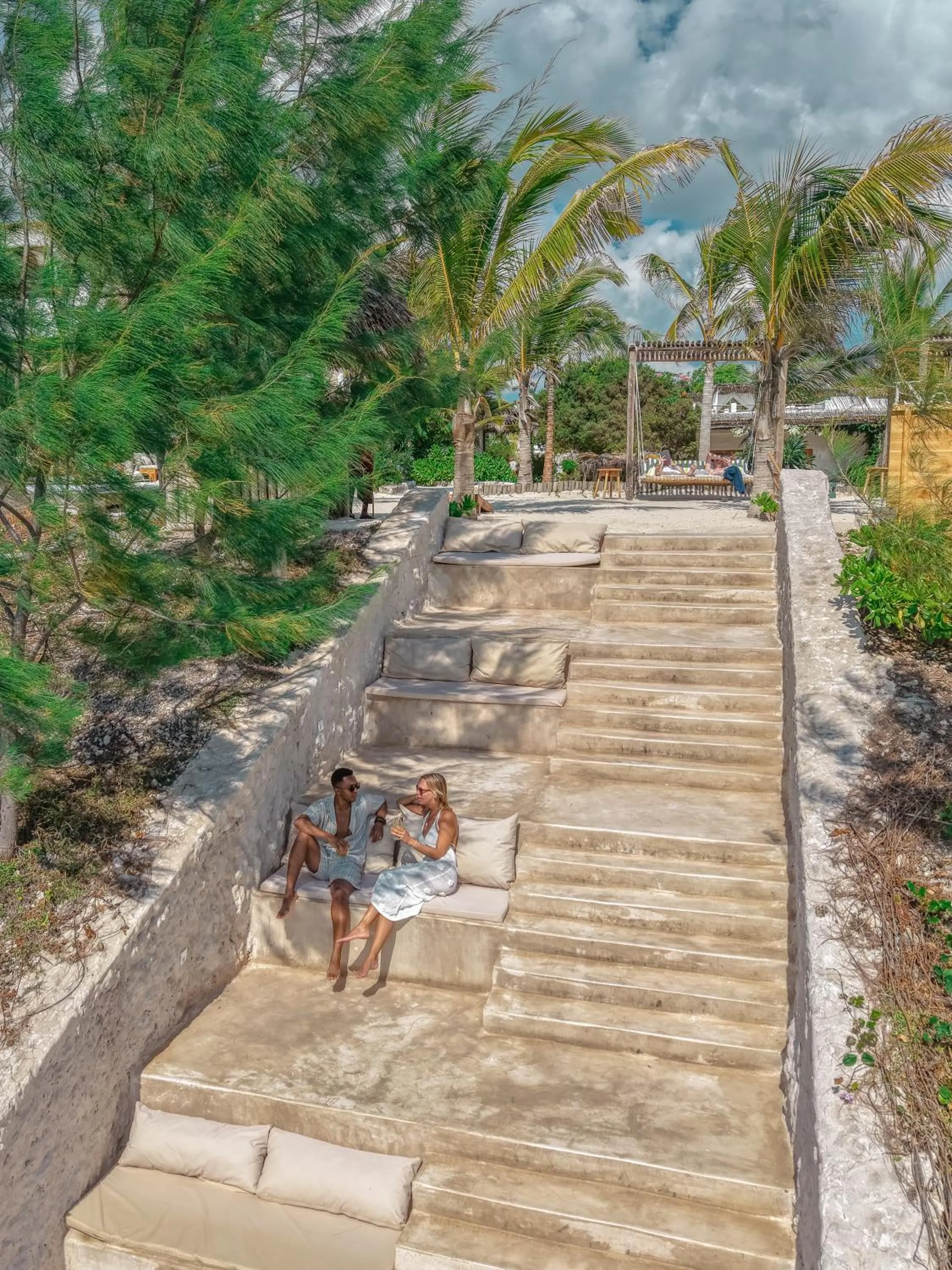 Garden in Kaskazi Hotel Zanzibar