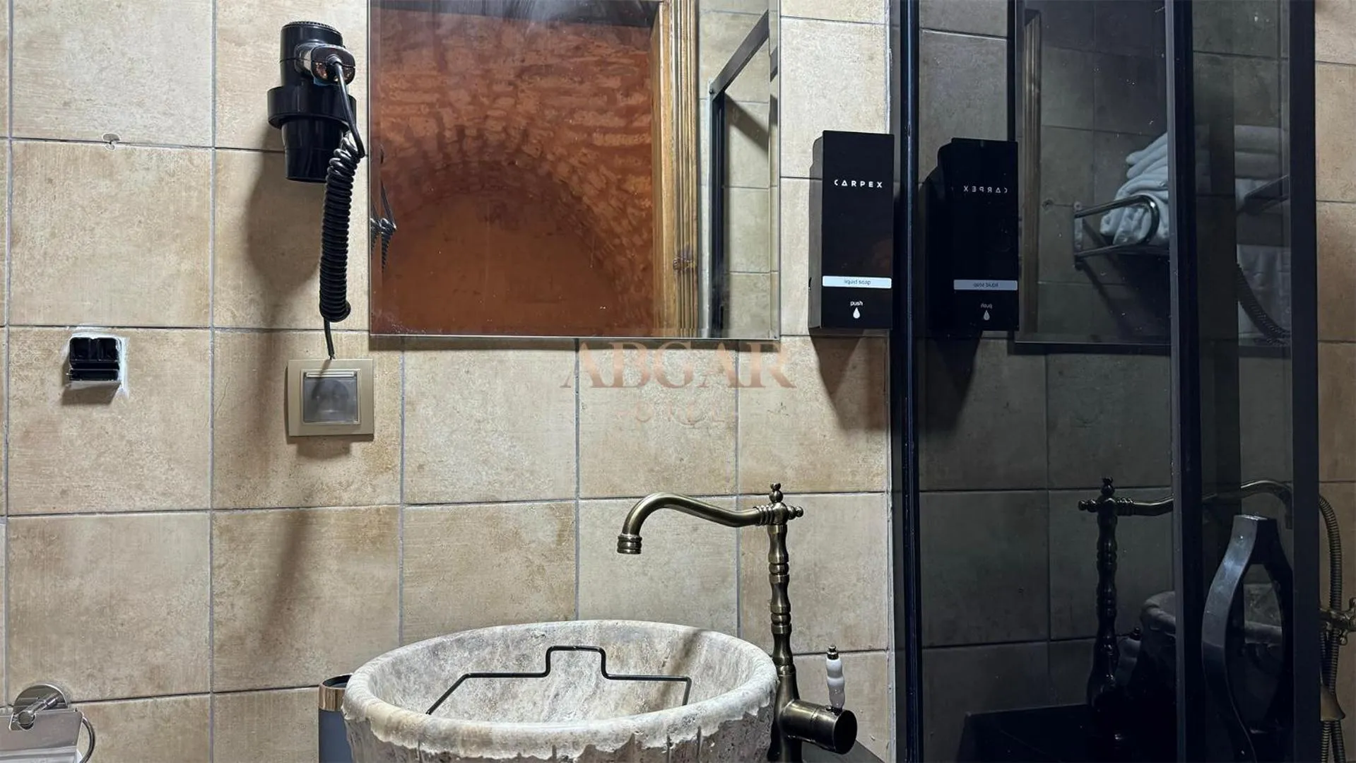 Bathroom in ABGAR Otel